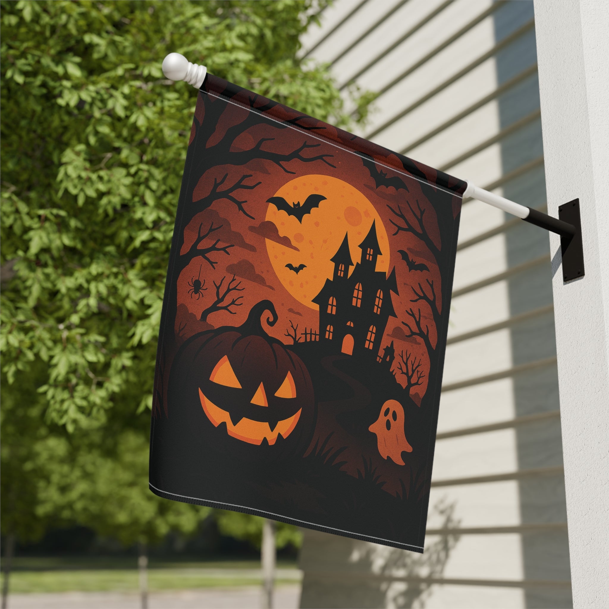 Halloween Garden Banner