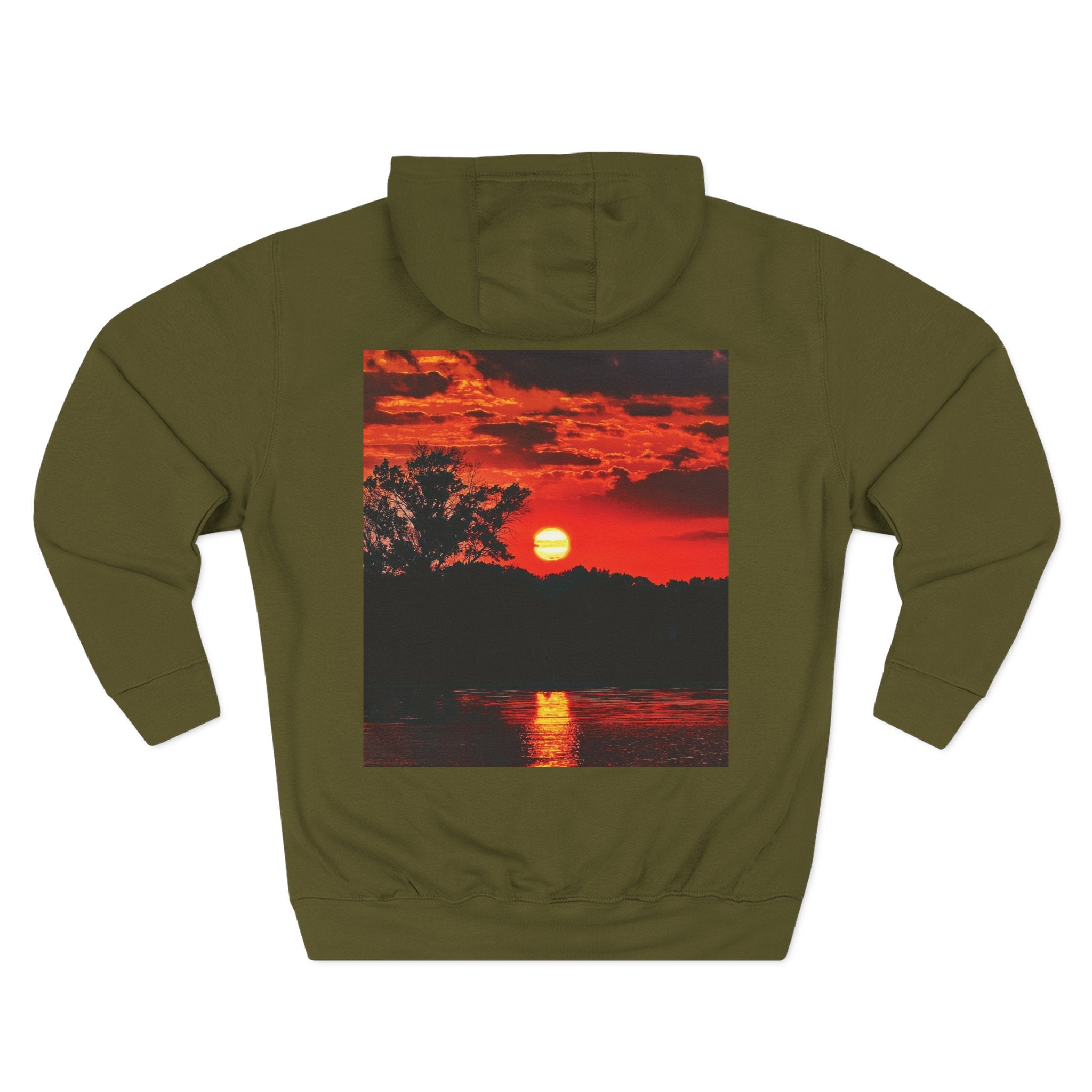 Bloodfire Reverie Three-Panel Fleece Hoodie
