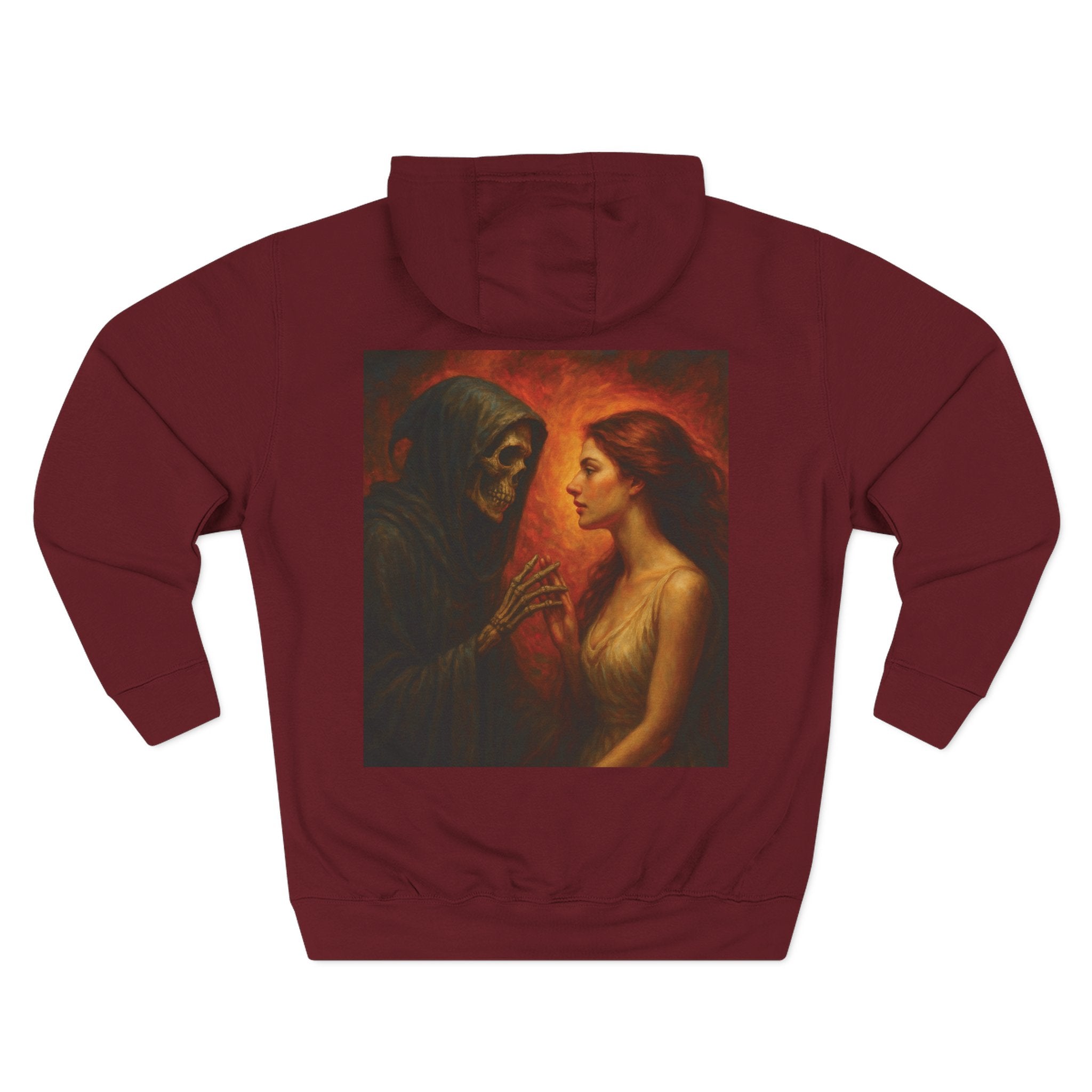 The Beautiful Lie and the Painful Truth Three-Panel Hoodie