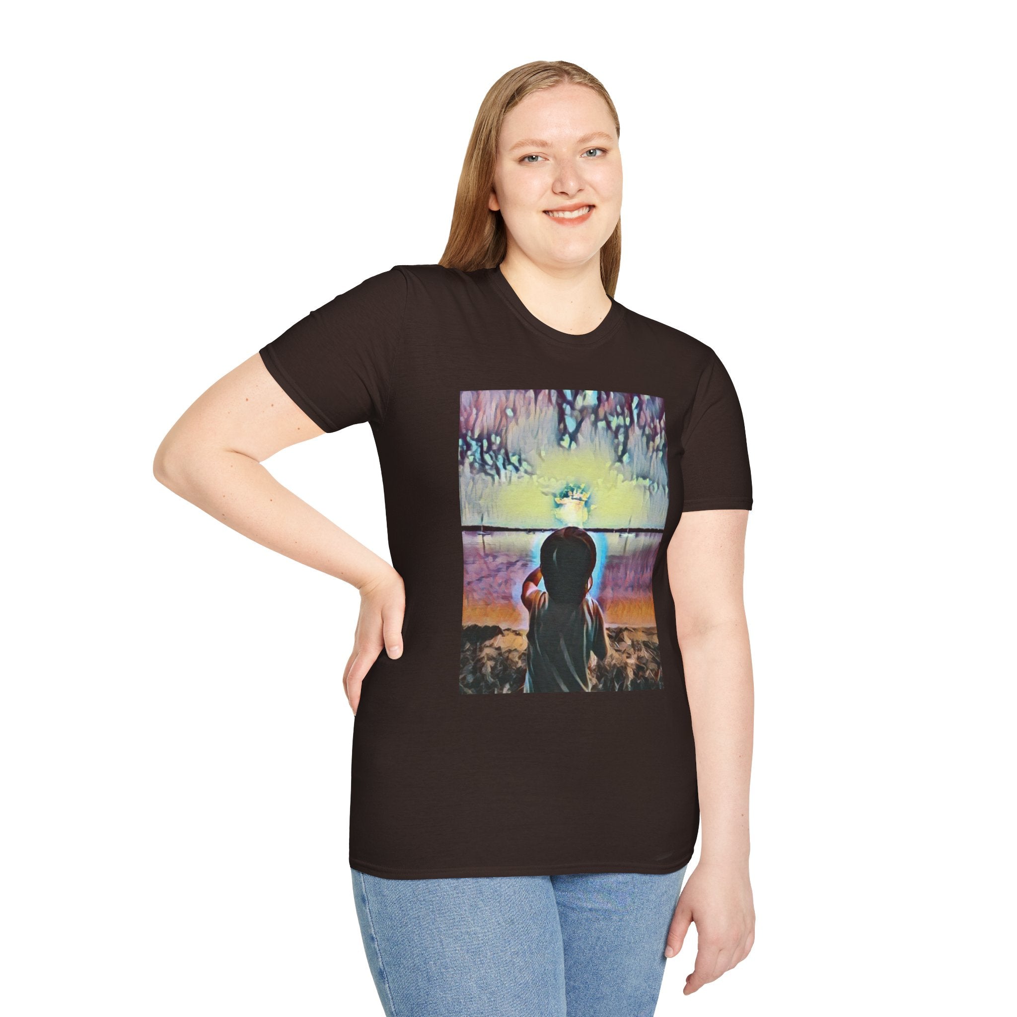 Boy and Moon T-Shirt
