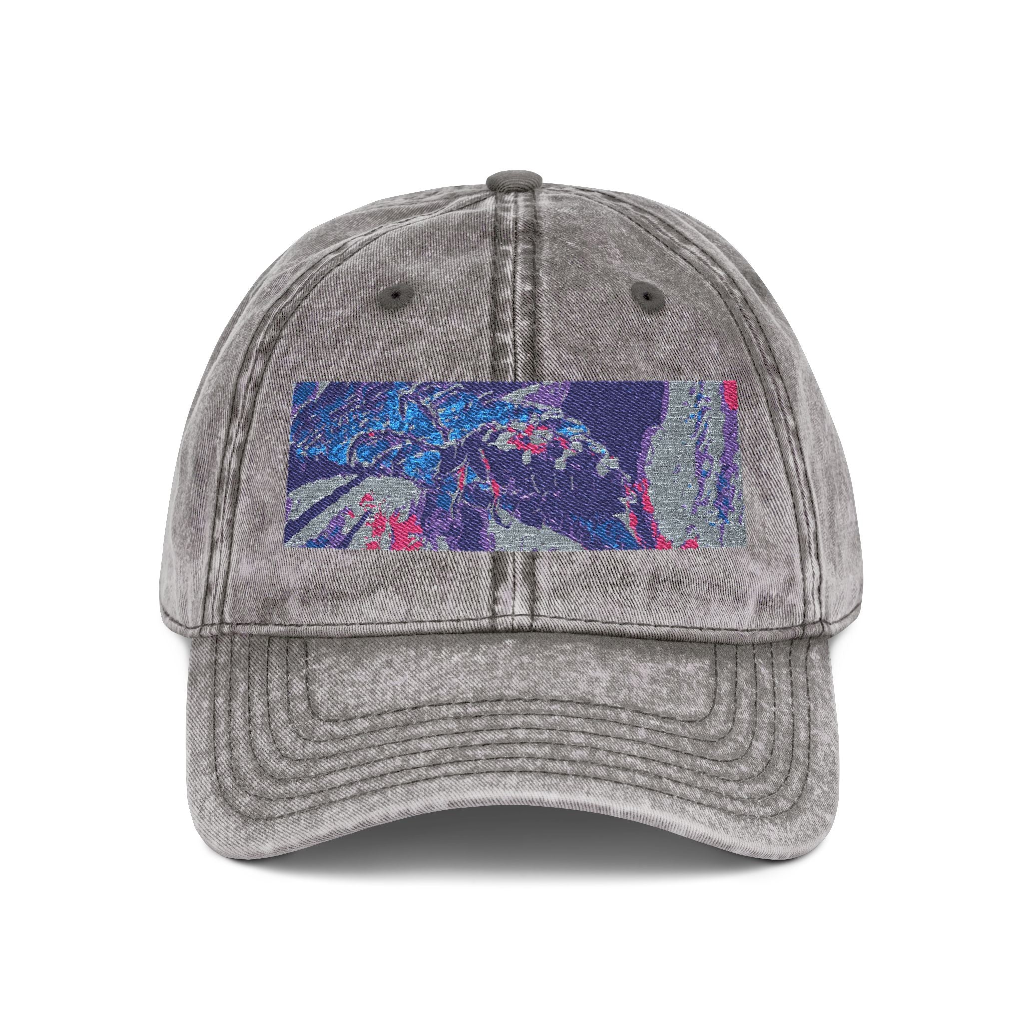 Neon Hunter Vintage Embroidered Cap