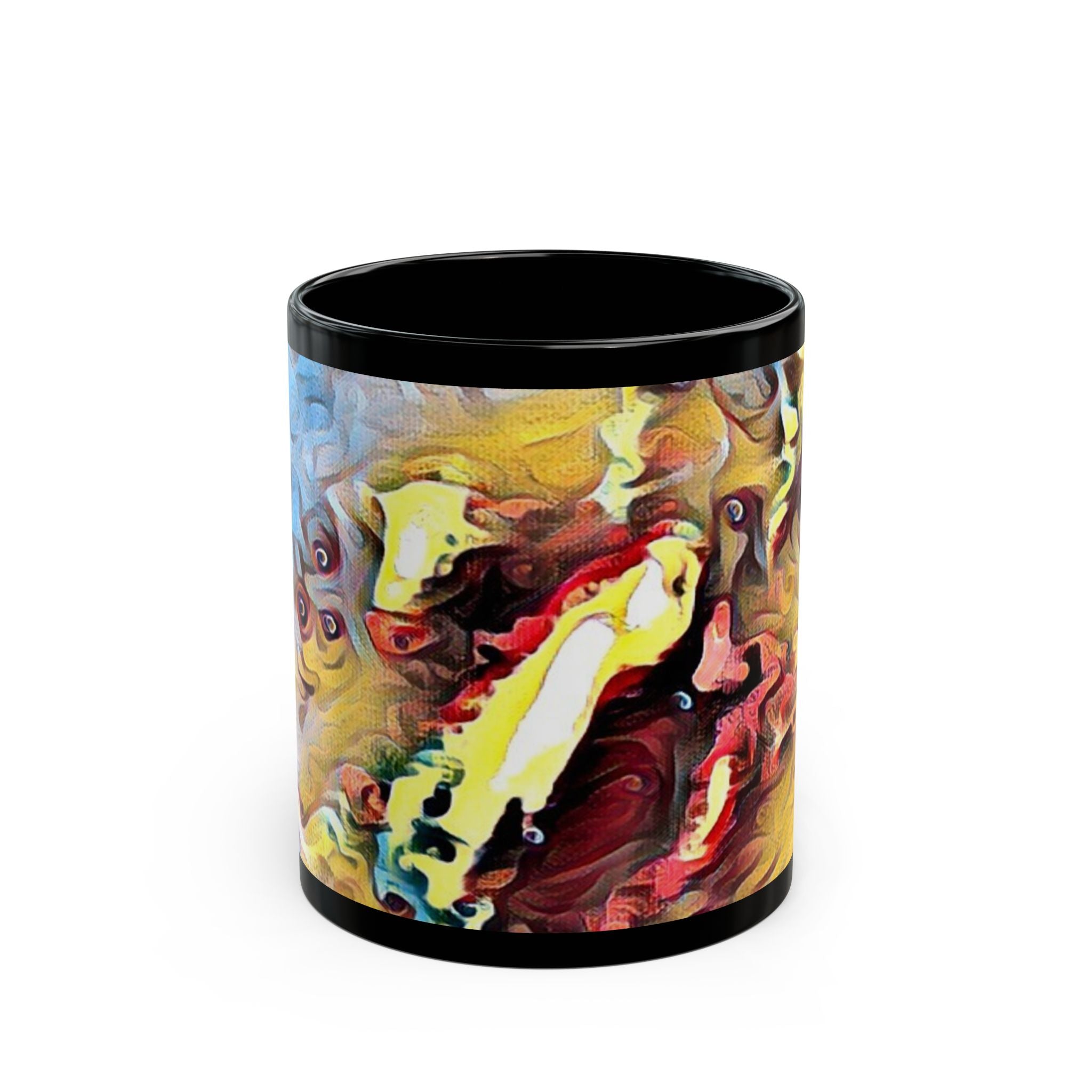 Vibrant Abstract Art Mug