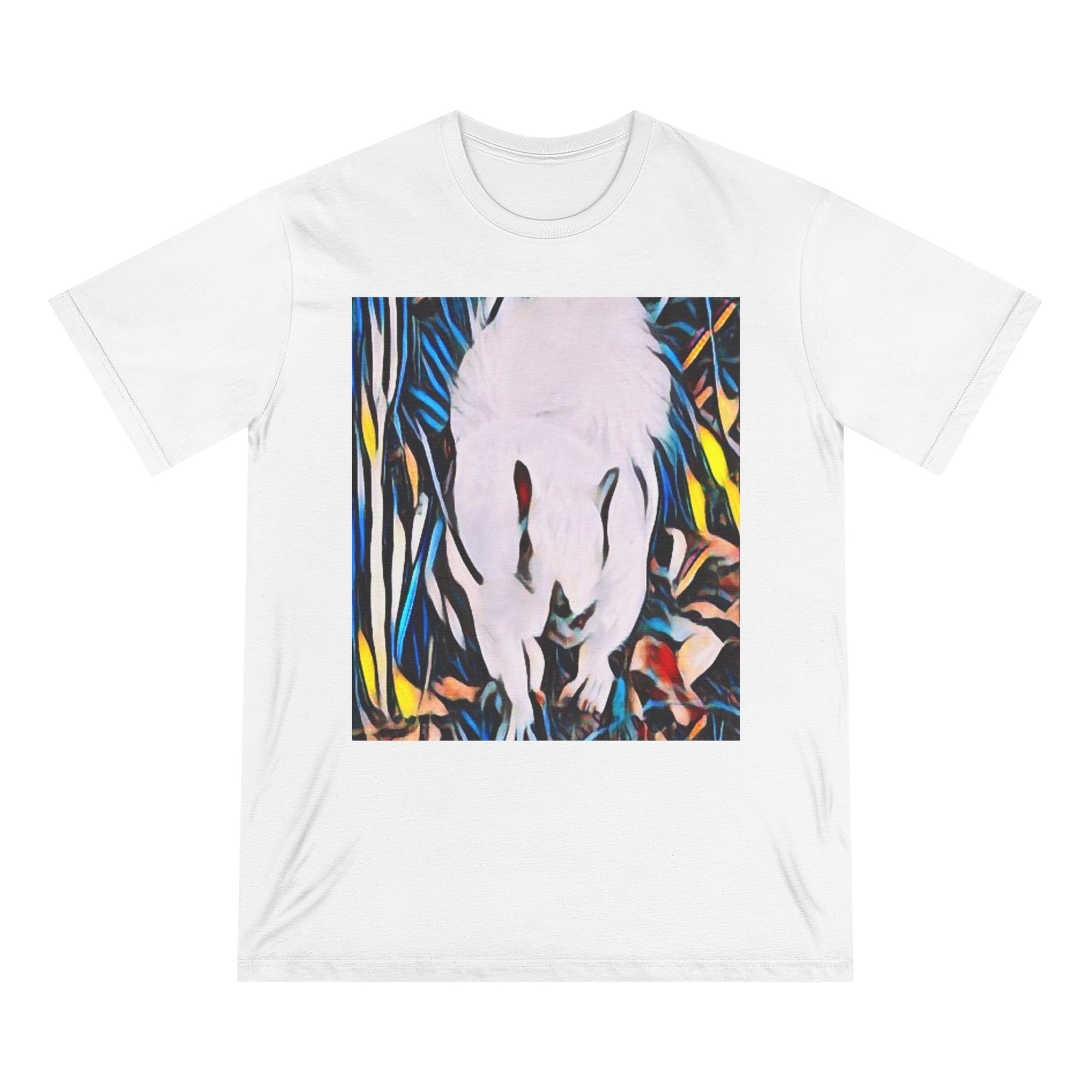 Organic Artistic T-Shirt, Eco-Friendly Tee, Nature-Inspired Shirt, Casual Wear, Gift for Art Lovers