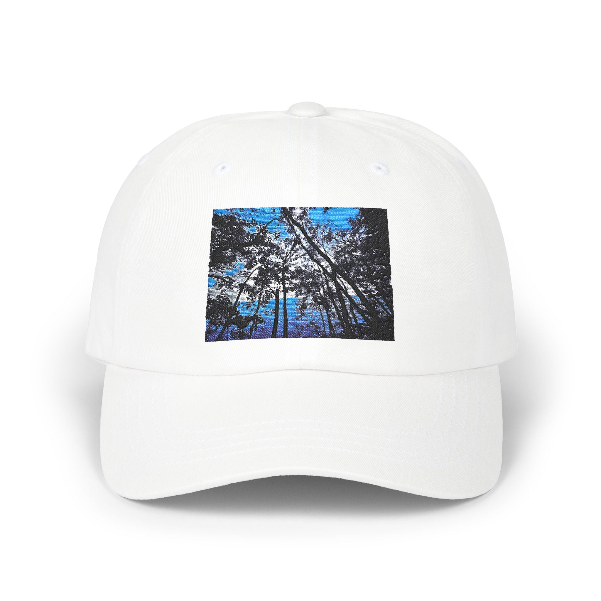 Blue Beyond the Branches Classic Dad Cap
