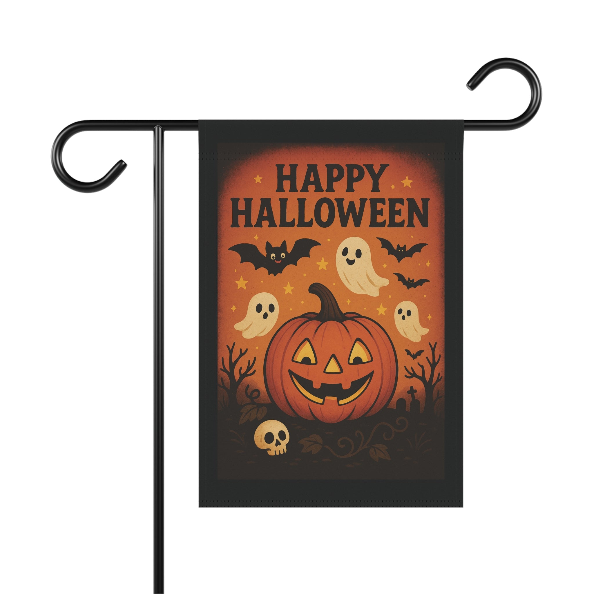 Halloween Garden Banner