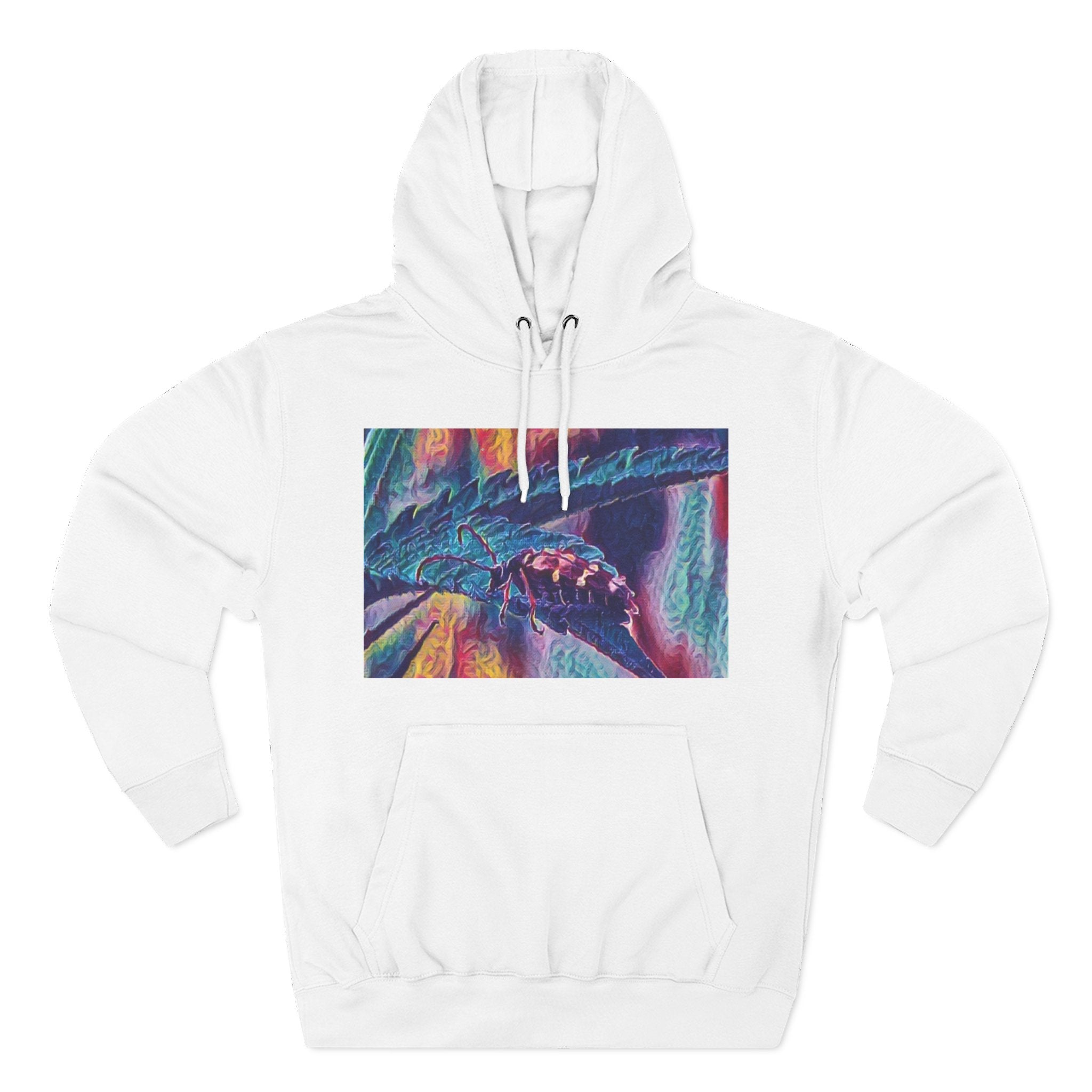 Neon Hunter Art Hoodie