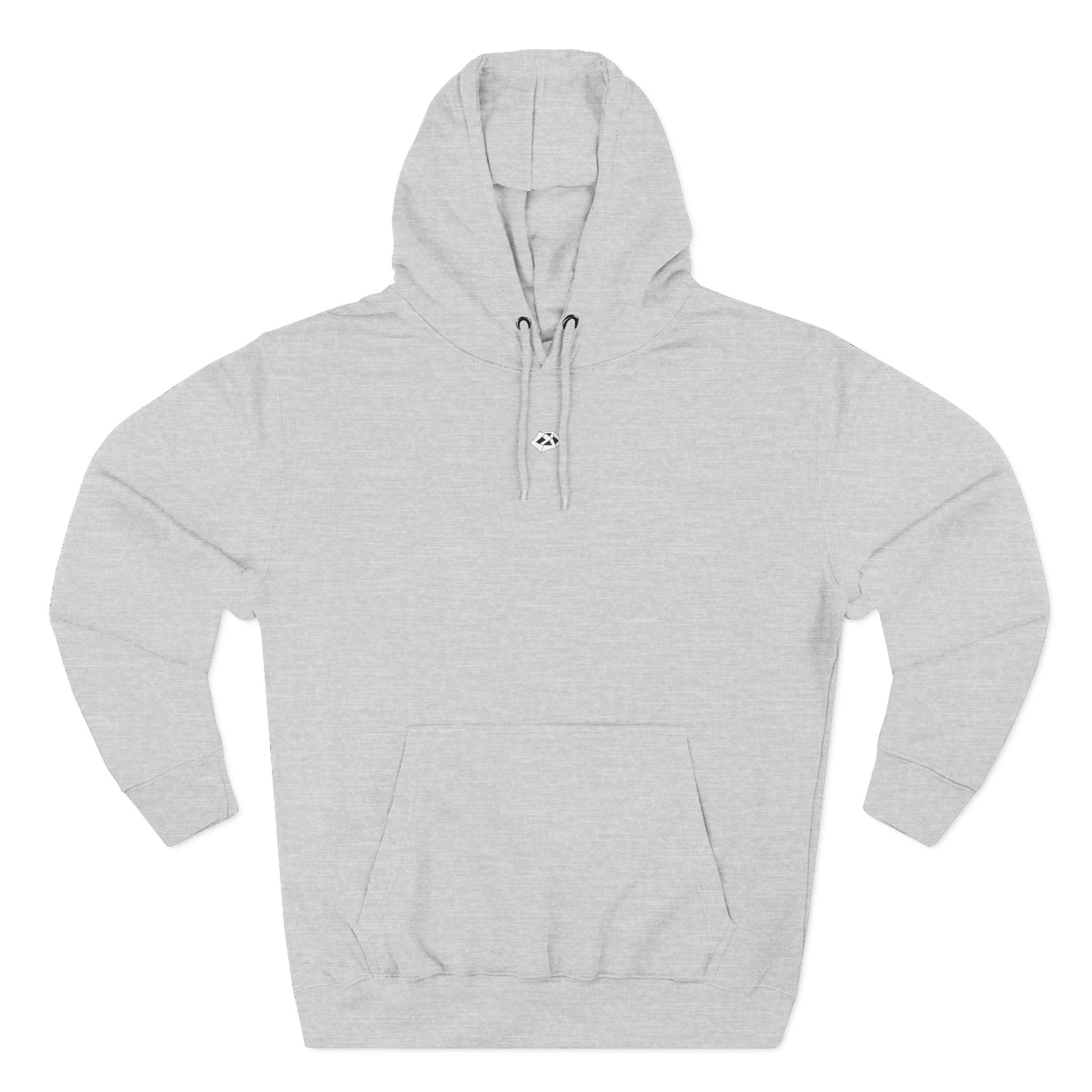 Where Stillness Hunts Three-Panel Fleece Hoodie