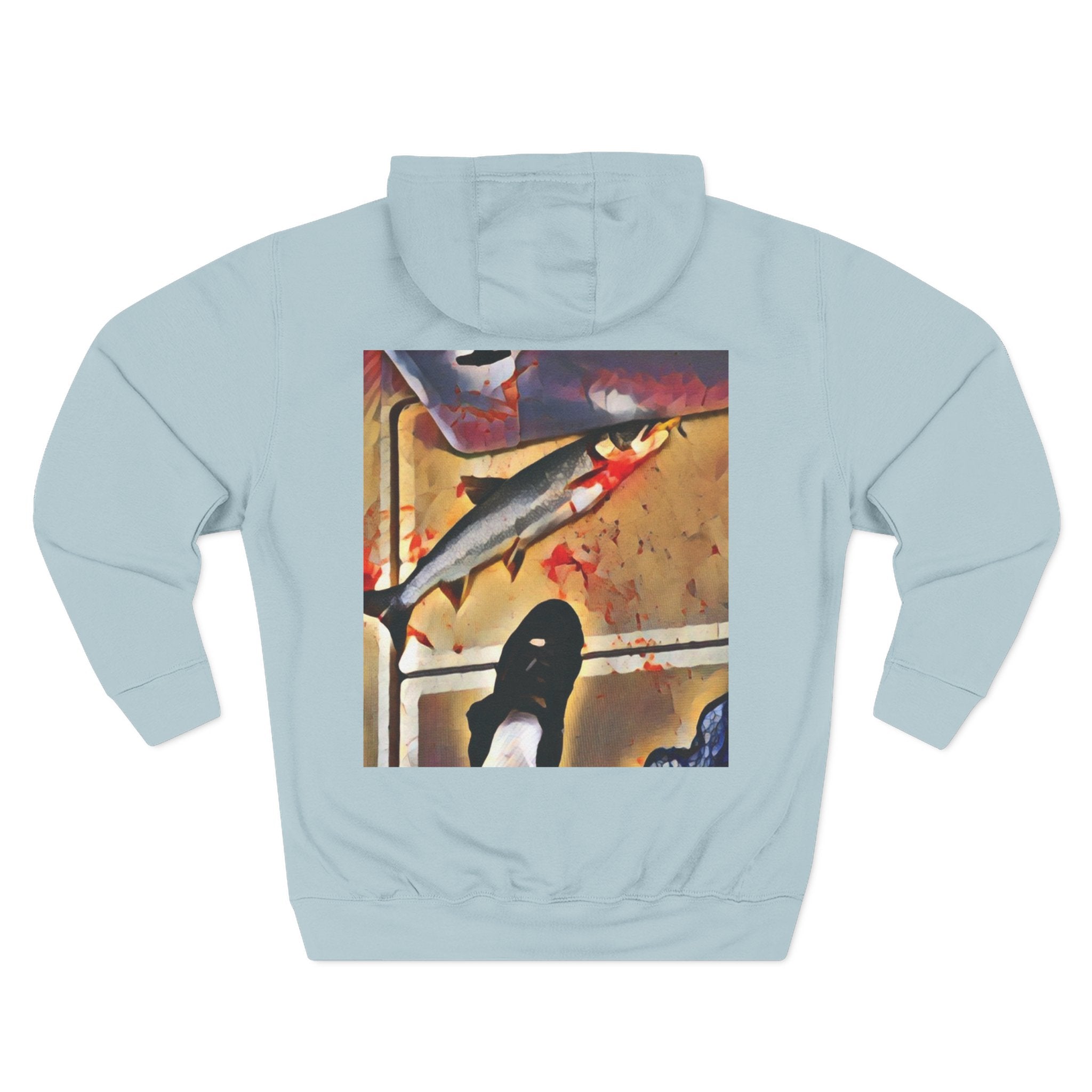 Catch and Keep Three-Panel Fleece Hoodie