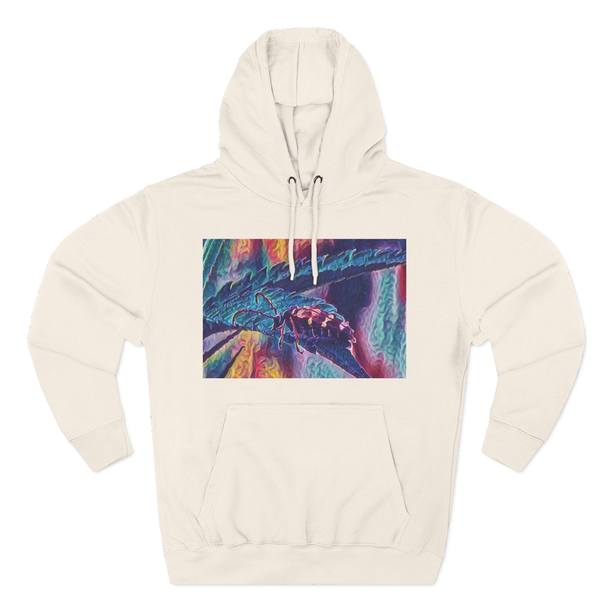 Neon Hunter Art Hoodie