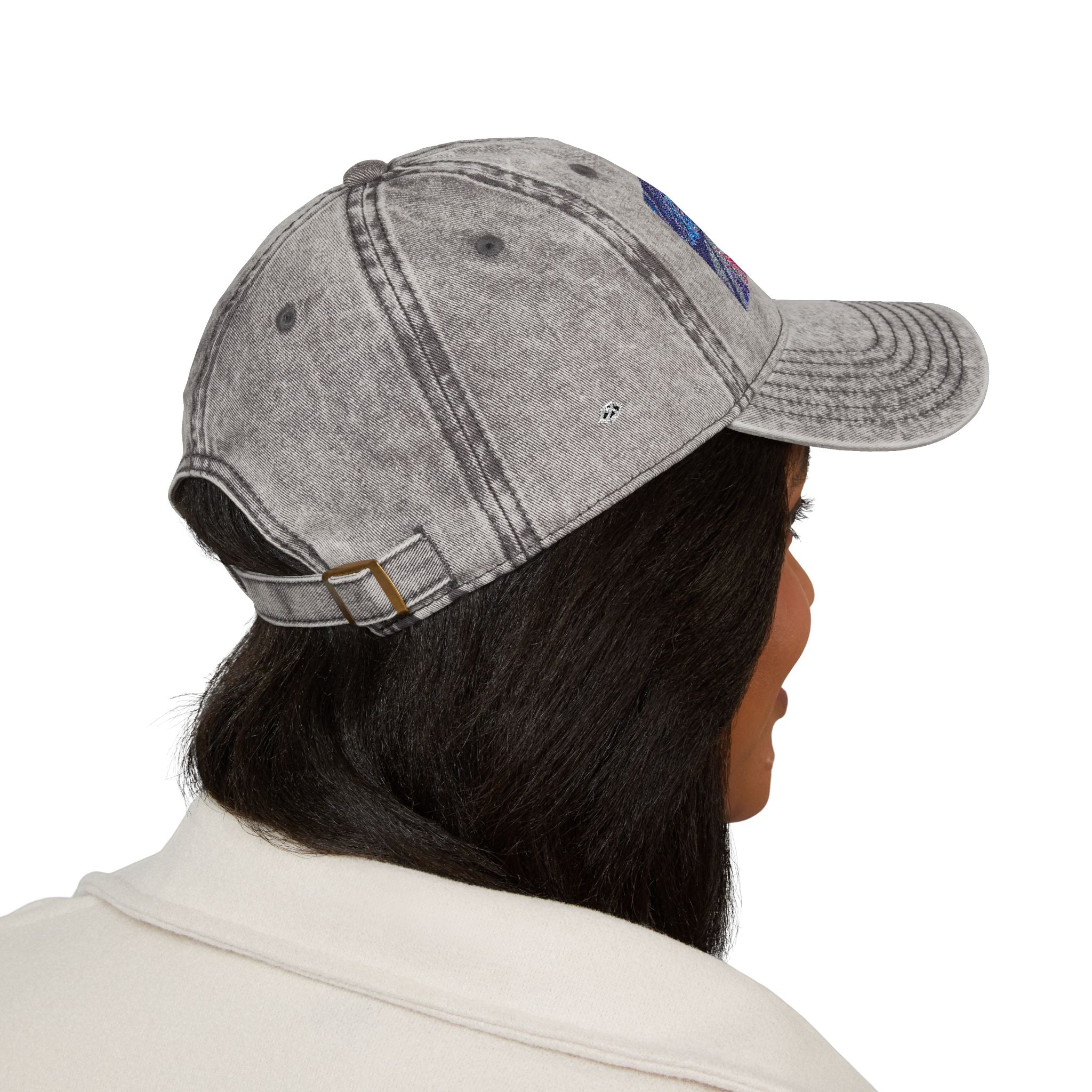 Neon Hunter Vintage Embroidered Cap