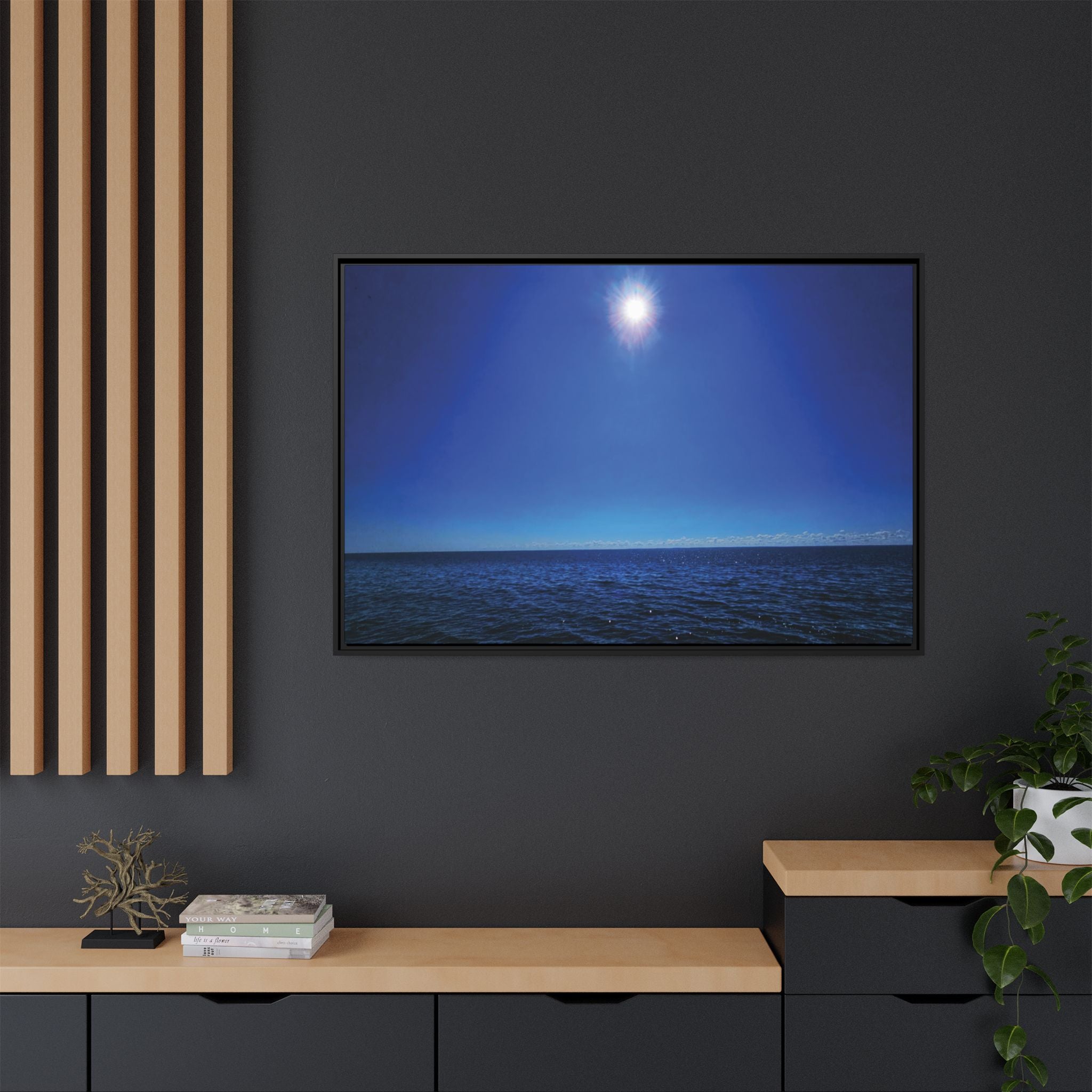 Celestial Reflection Canvas Wall Art
