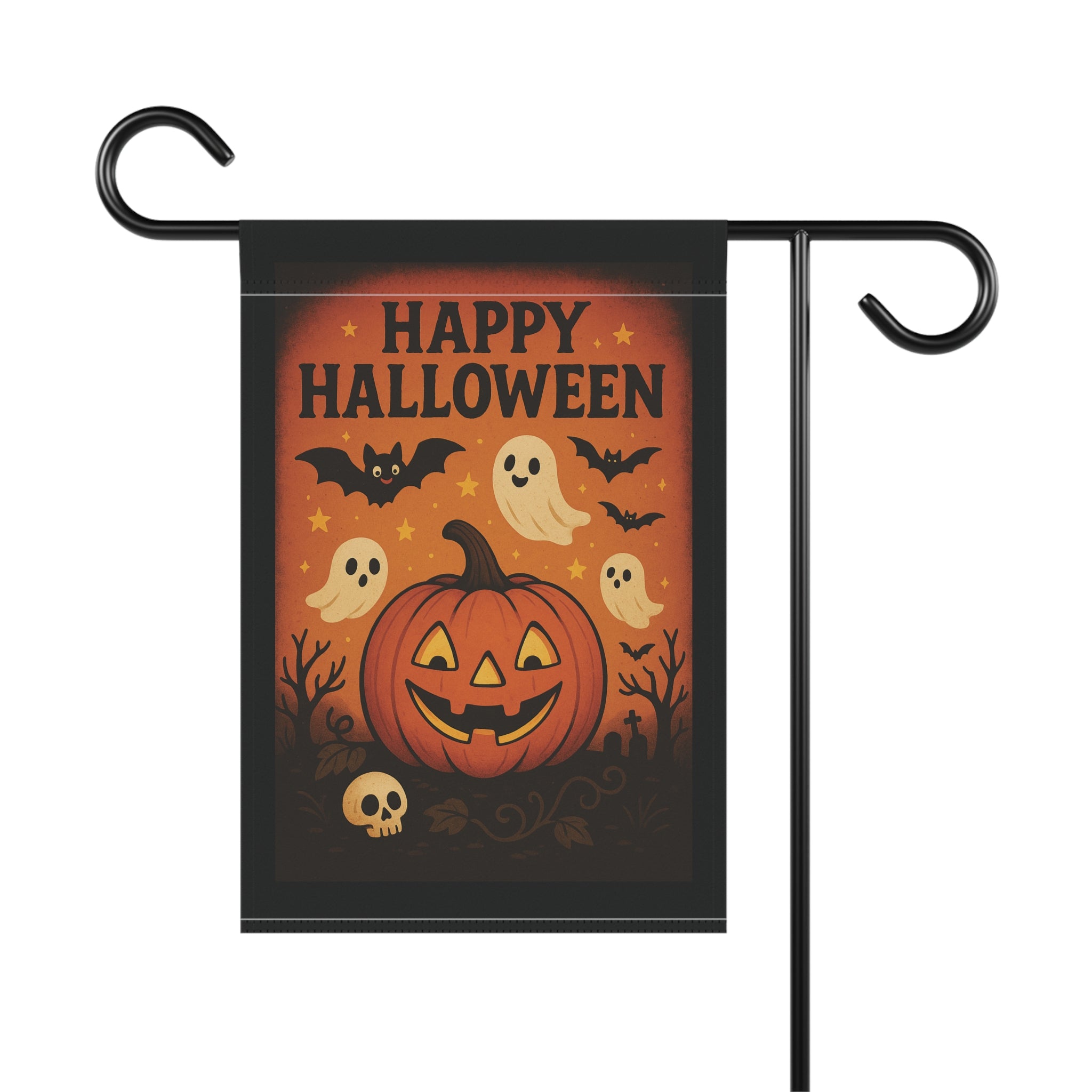 Halloween Garden Banner