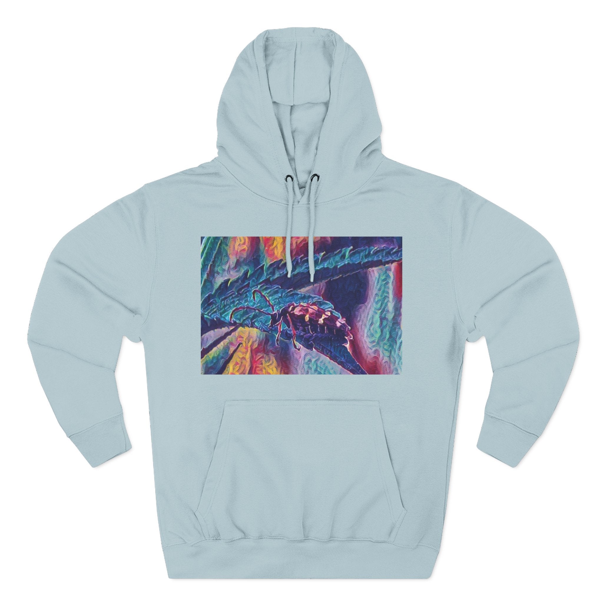 Neon Hunter Art Hoodie