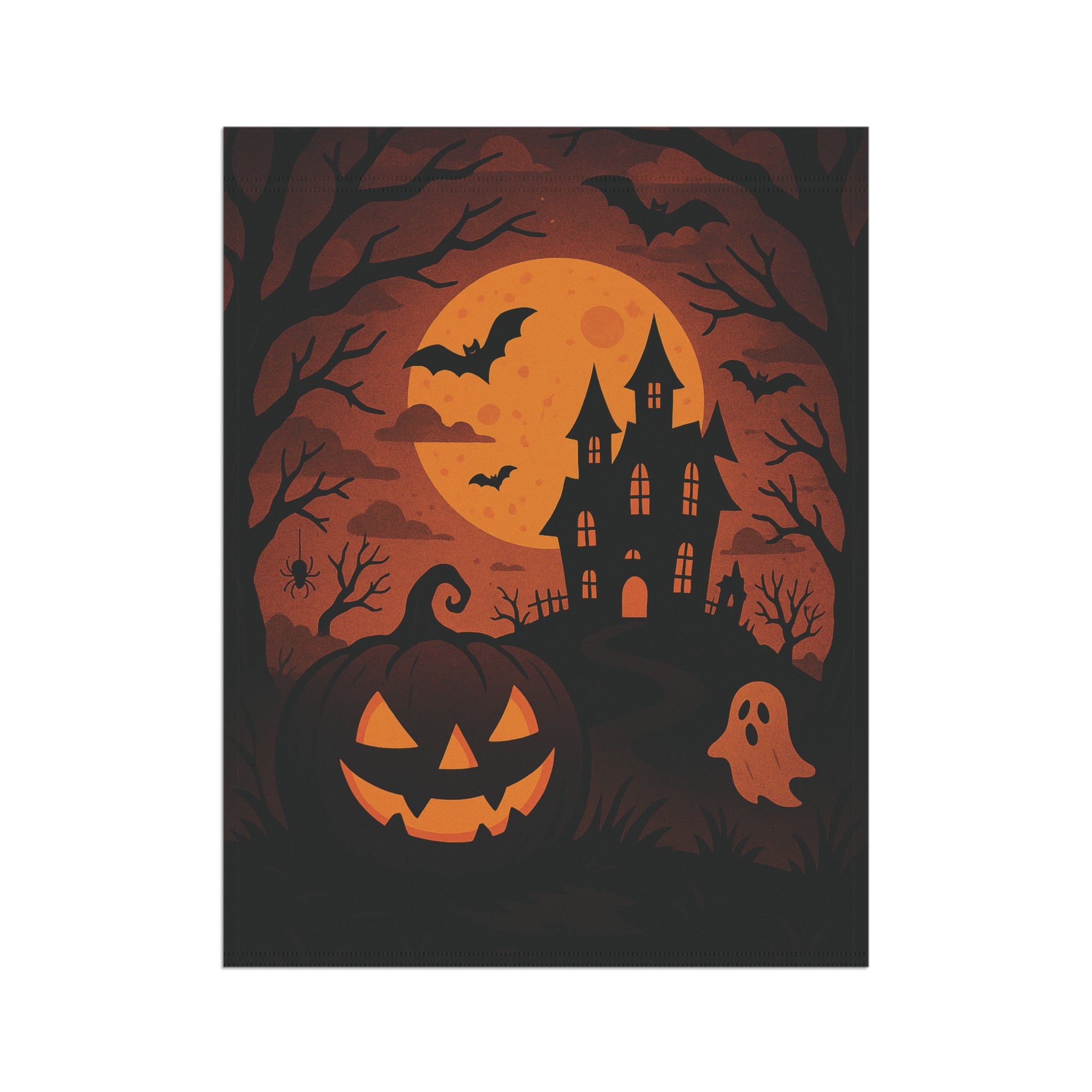 Halloween Garden Banner