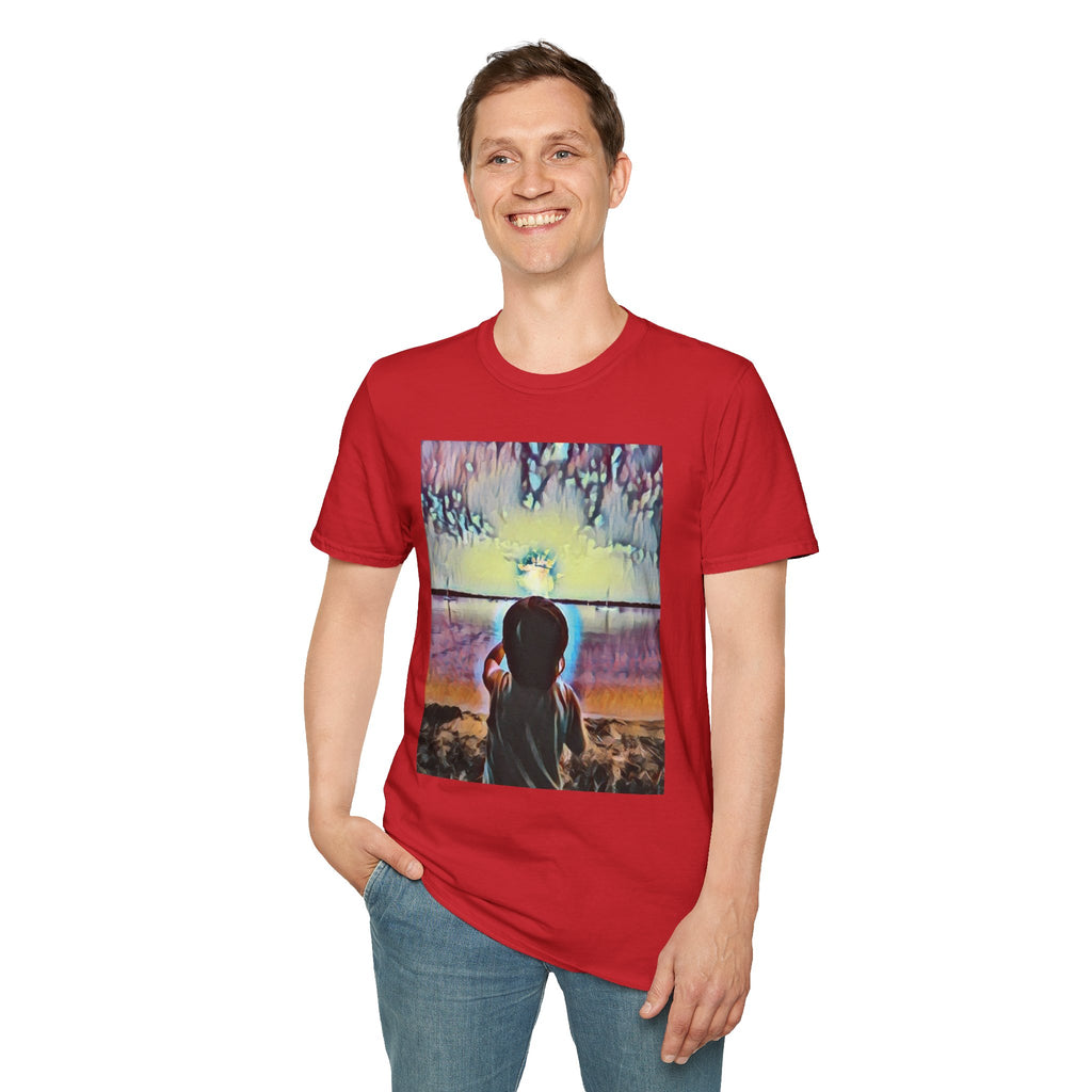 Boy and Moon T-Shirt