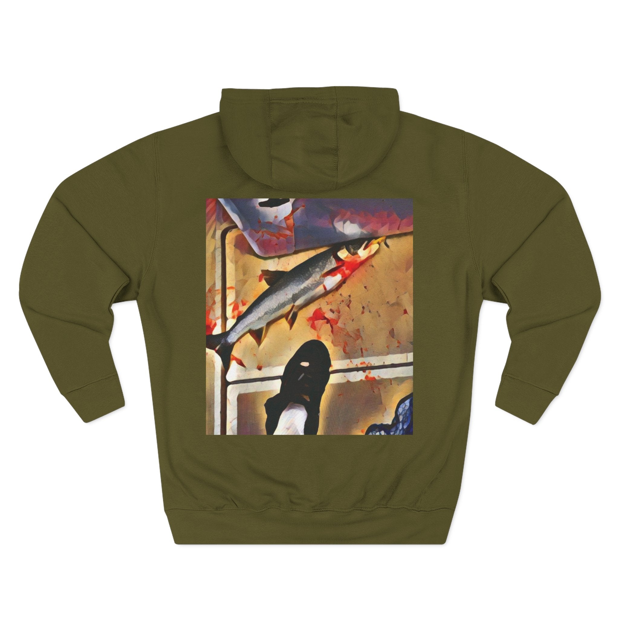 Catch and Keep Three-Panel Fleece Hoodie