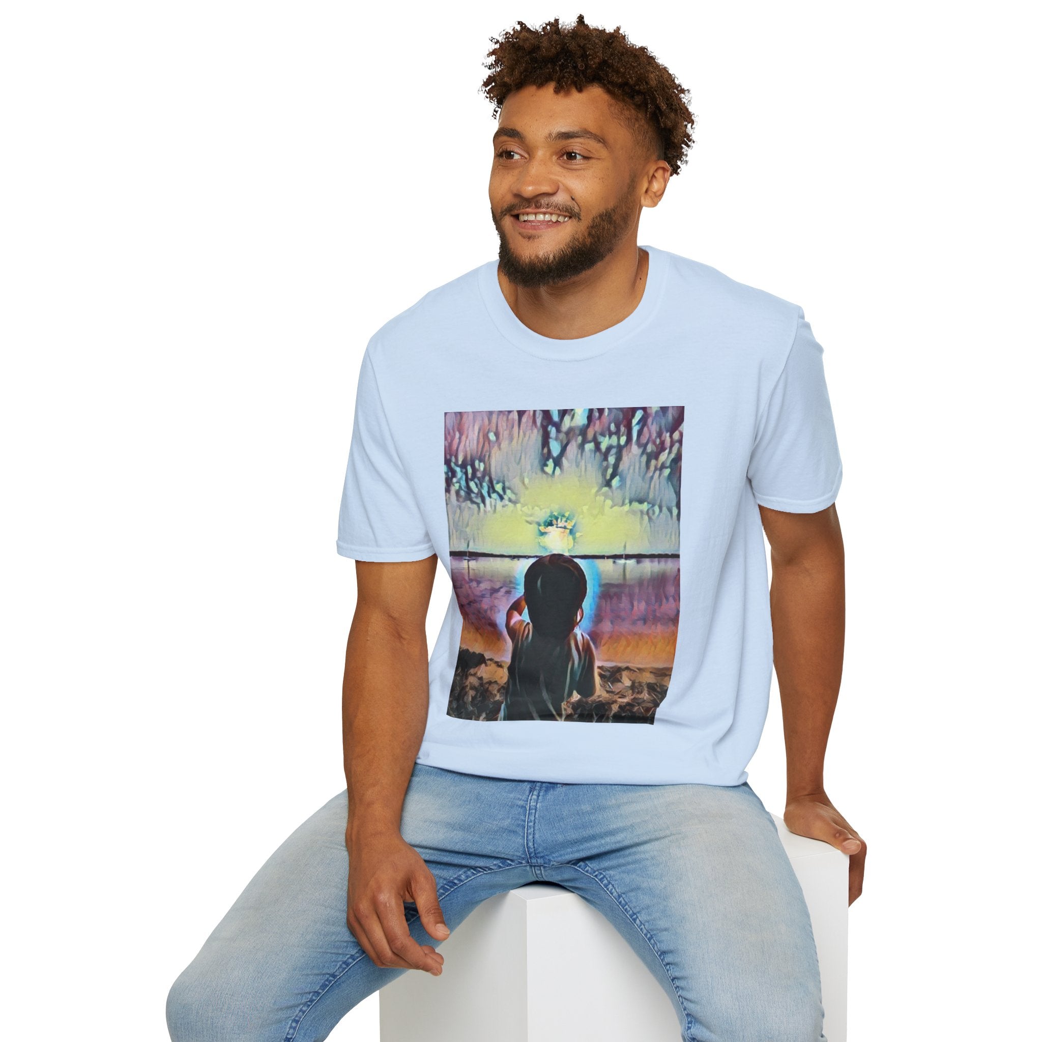 Boy and Moon T-Shirt