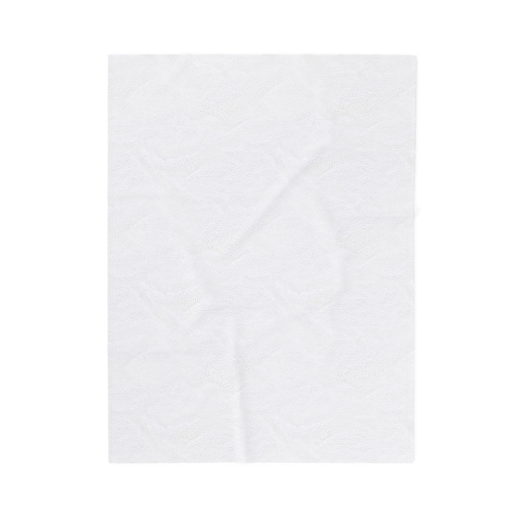 Sentinel of the Crimson Arch Velveteen Plush Blanket
