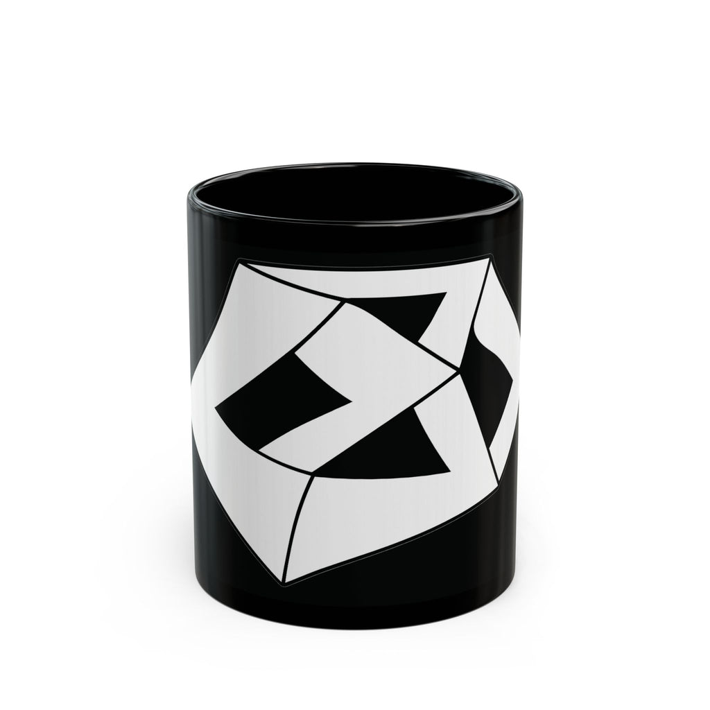 Modern Geometric Black Mug