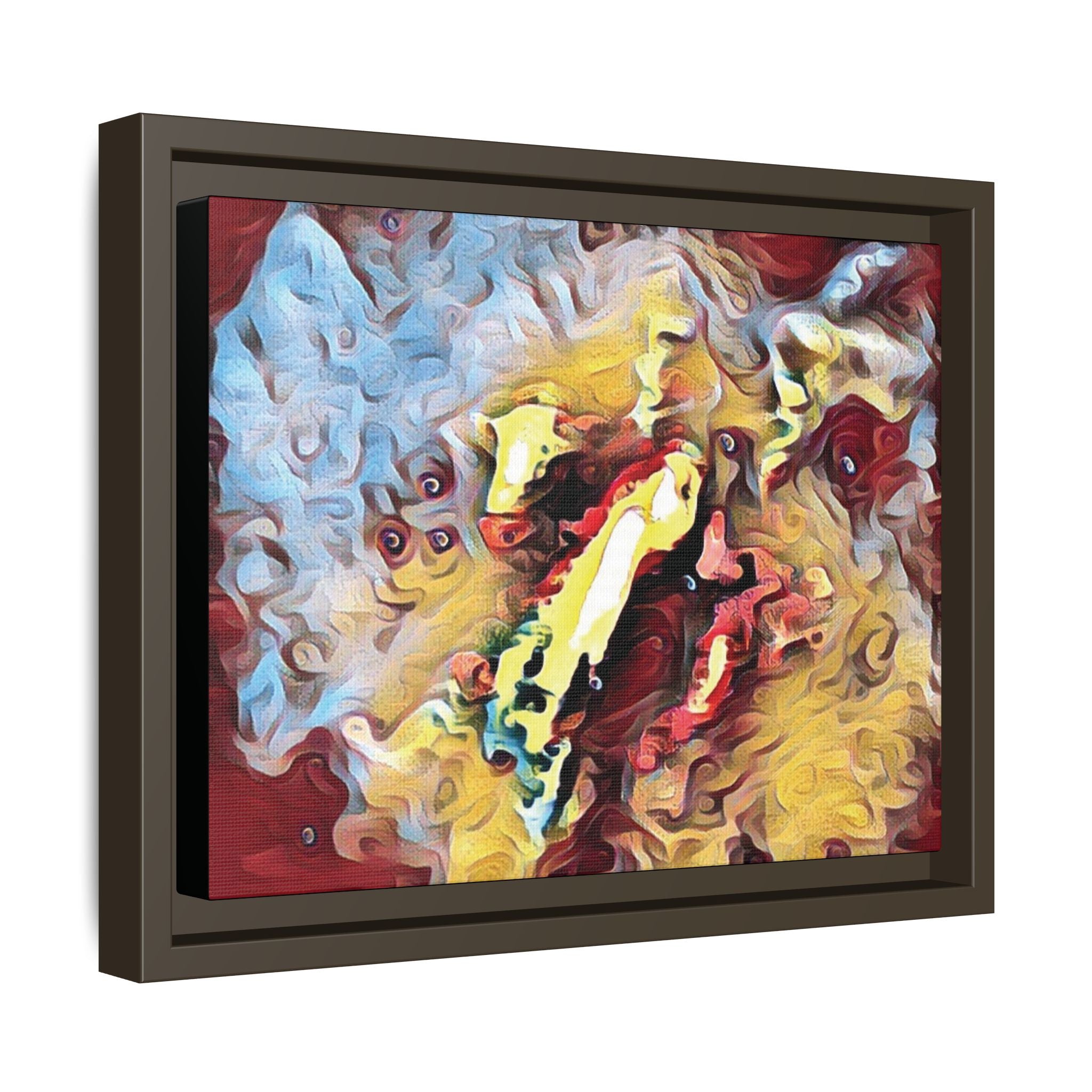Framed Abstract Canvas Art