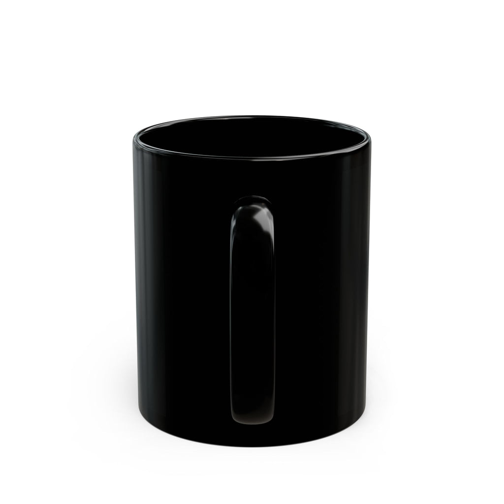 Modern Geometric Black Mug