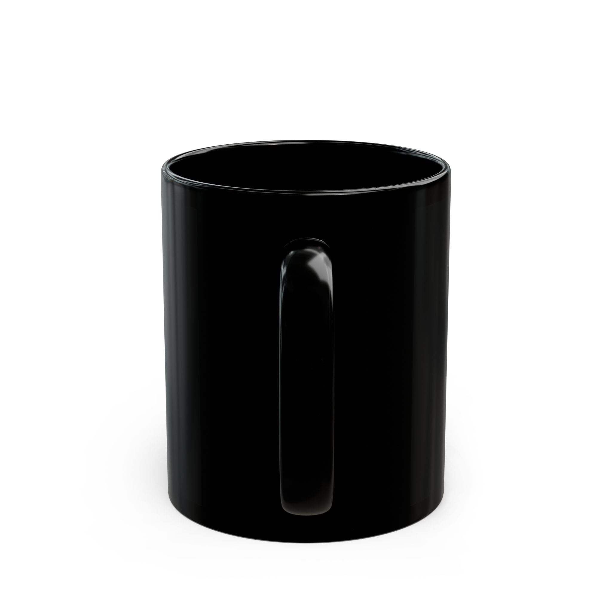 Modern Geometric Black Mug