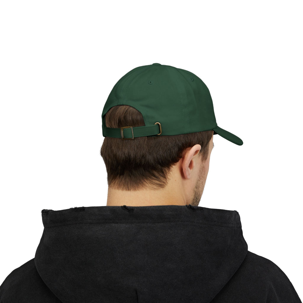 Abstract Gooseberry River Meander Bend Classic Dad Cap