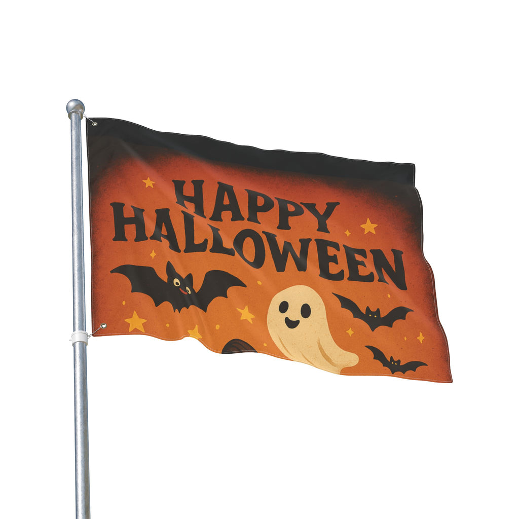 Halloween Double Sided Flag, Halloween Decor