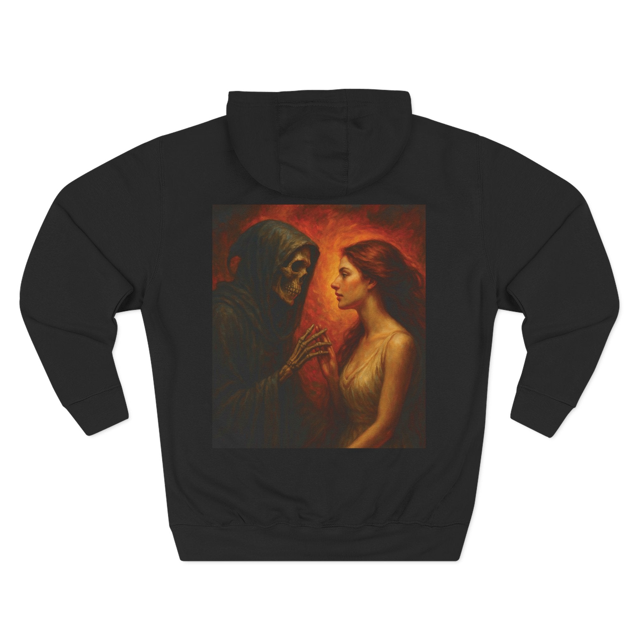 The Beautiful Lie and the Painful Truth Three-Panel Hoodie