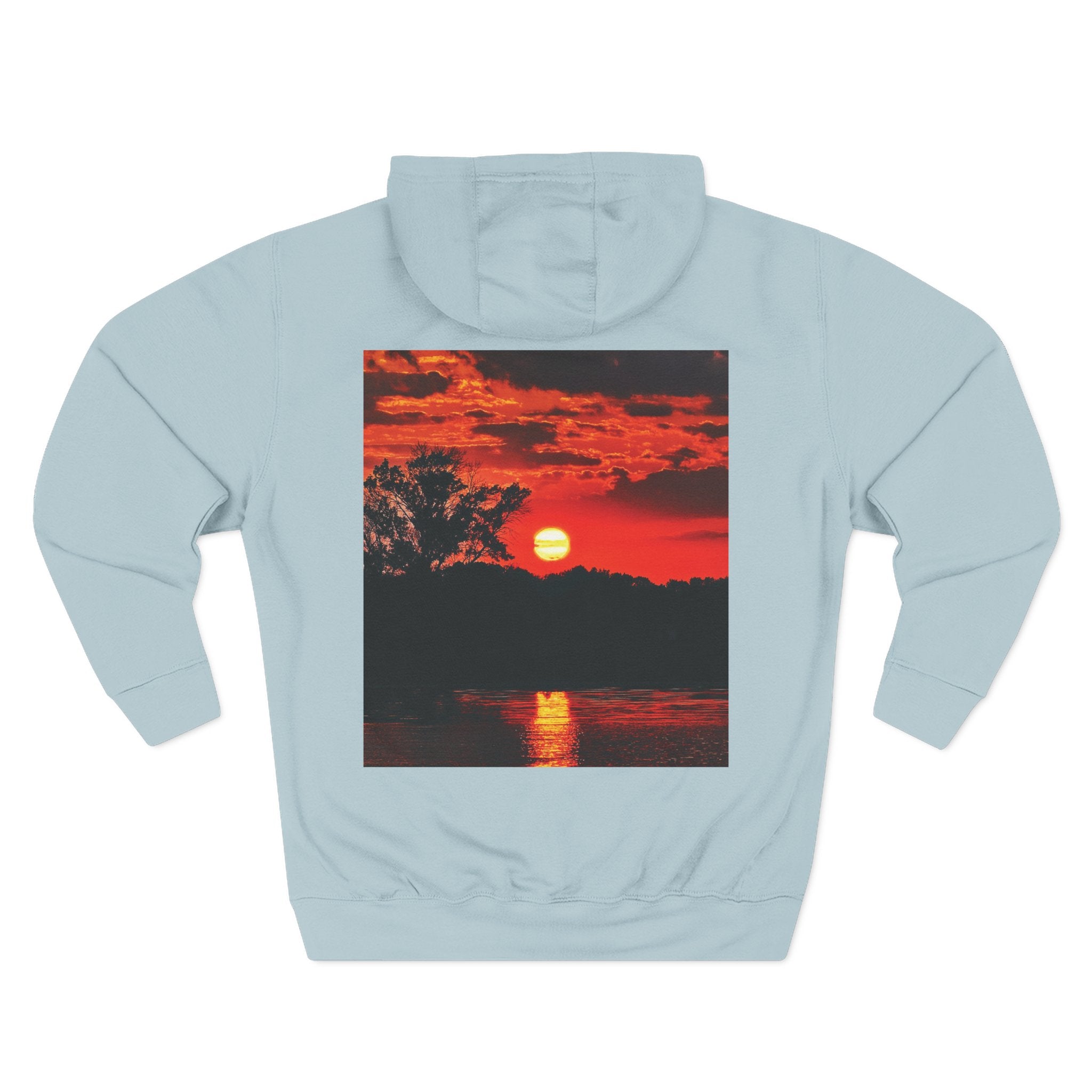 Bloodfire Reverie Three-Panel Fleece Hoodie