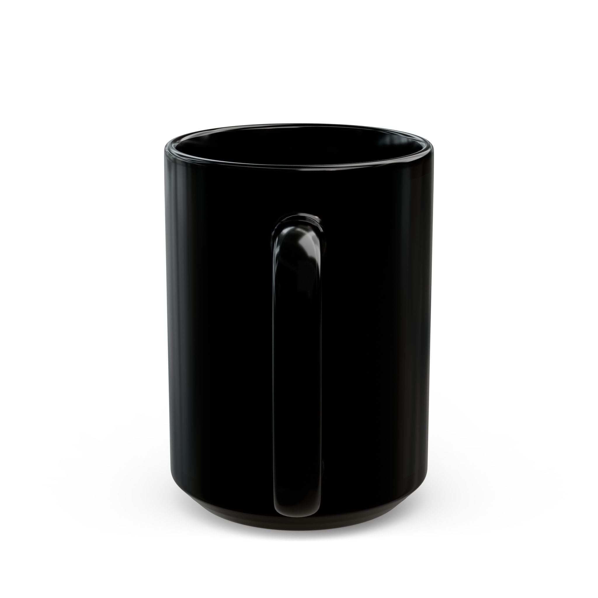 Modern Geometric Black Mug