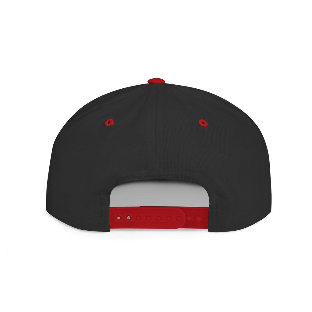 Sentinel of the Crimson Arch Flat Bill Snapback Hat