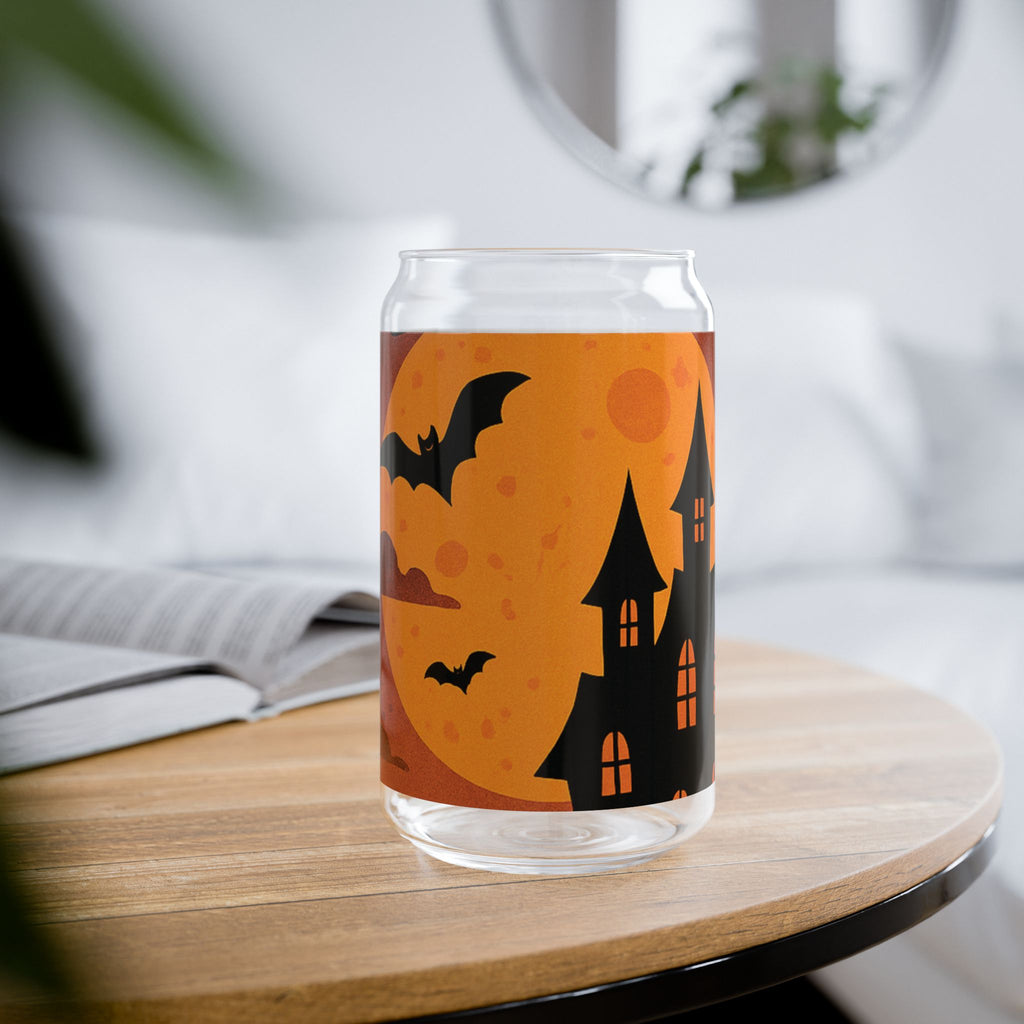 Halloween-Themed Sipper Glass