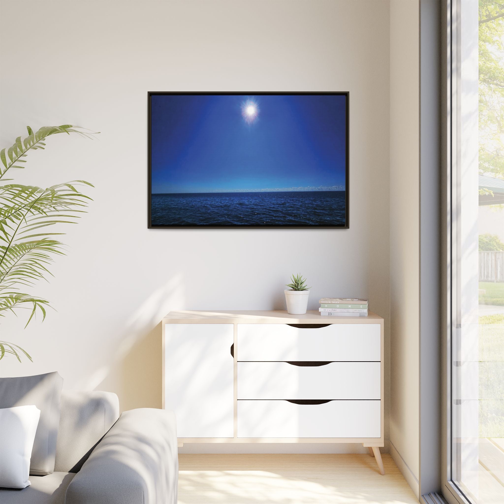 Celestial Reflection Canvas Wall Art