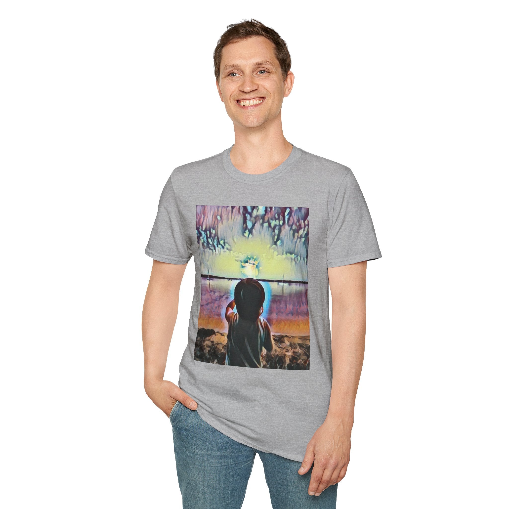Boy and Moon T-Shirt