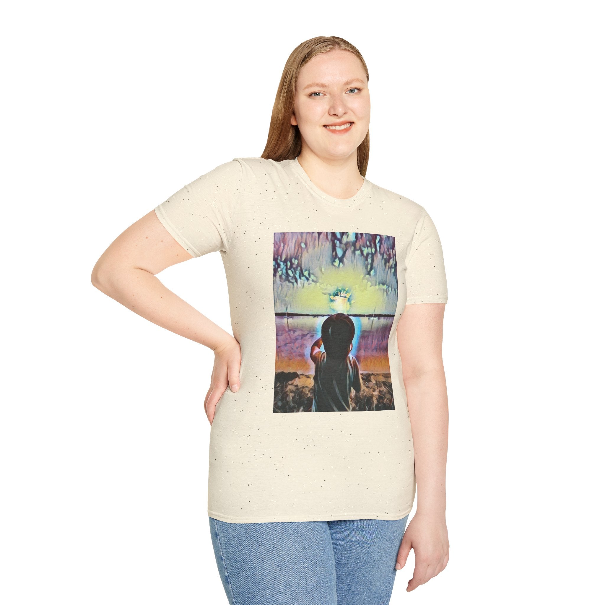 Boy and Moon T-Shirt