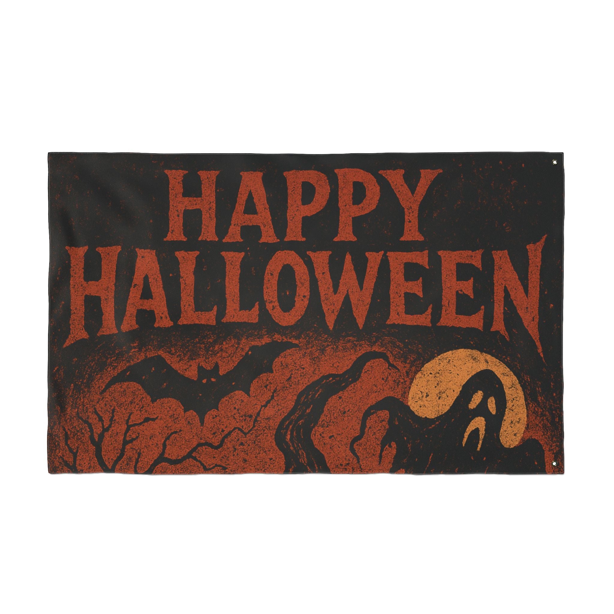 Halloween Double Sided Flag, Decorative Halloween Banner
