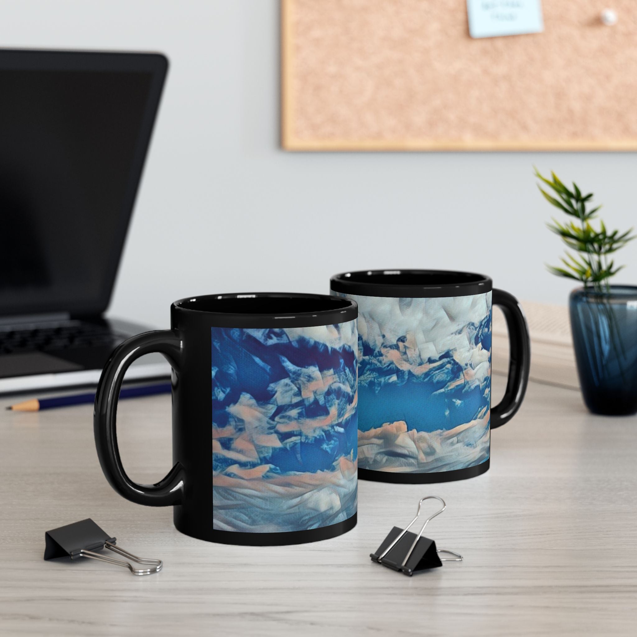 The Cloudsmith’s Tapestry Black Mug