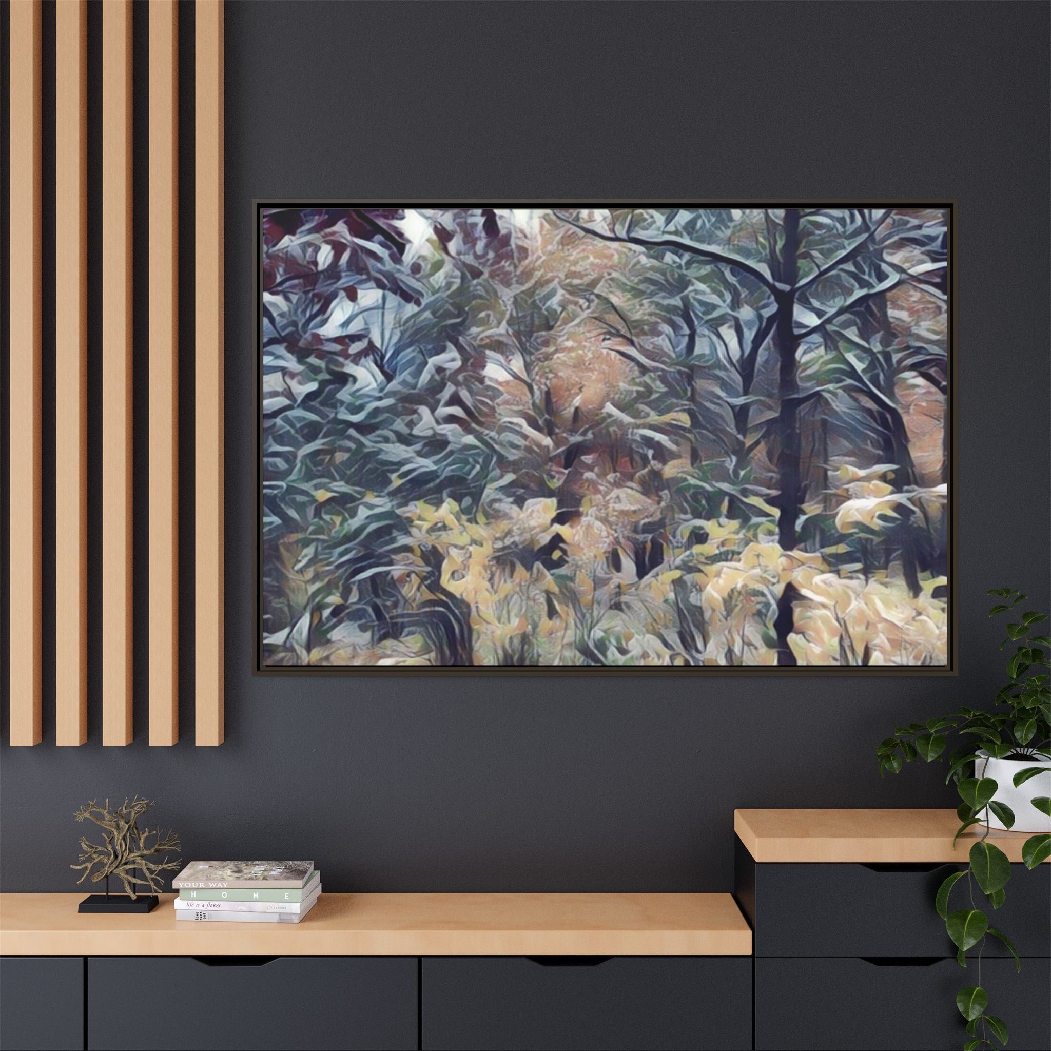 Wildwood Framed Matte Canvas Wall Art