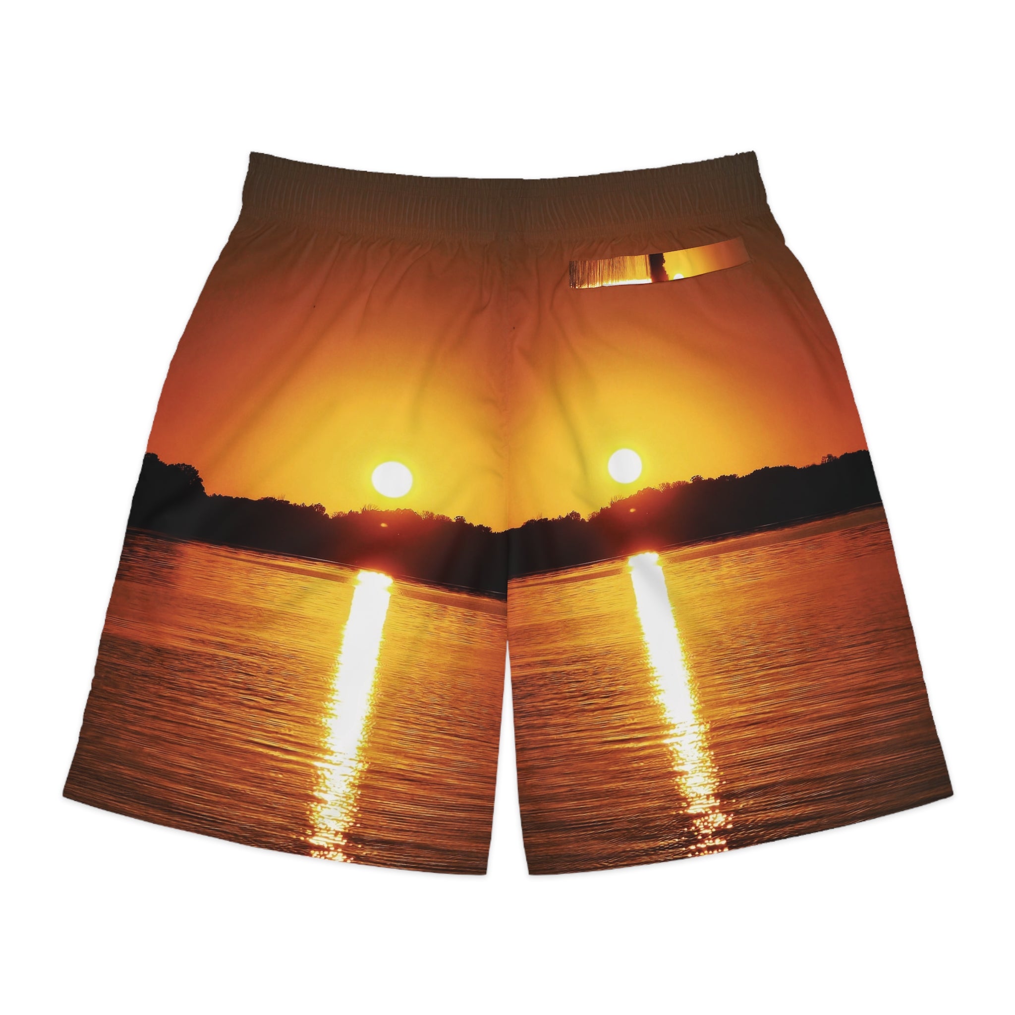 Golden Hour Sunset Men’s Sunset Jogger Shorts