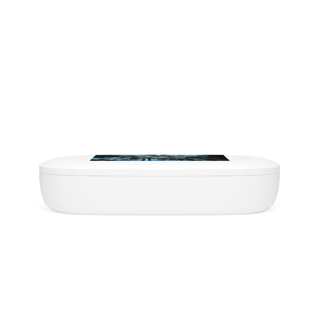 Blue Beyond the Branches UV Phone Sanitizer with Wireless Charging