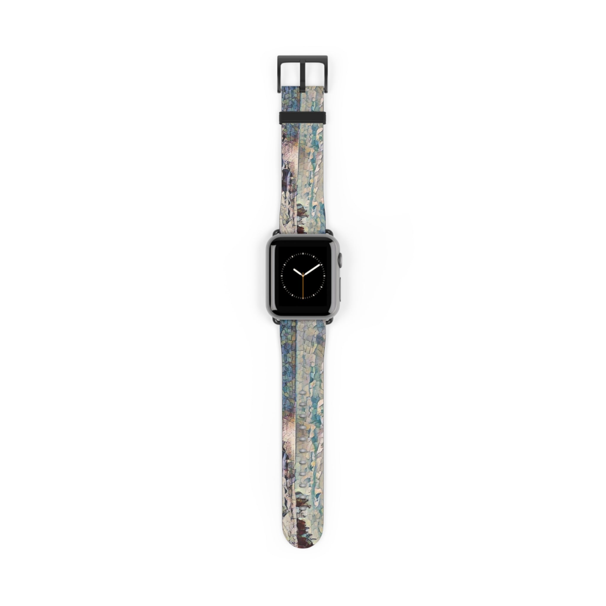 Shimmering Shore of Lake Superior Watch Band