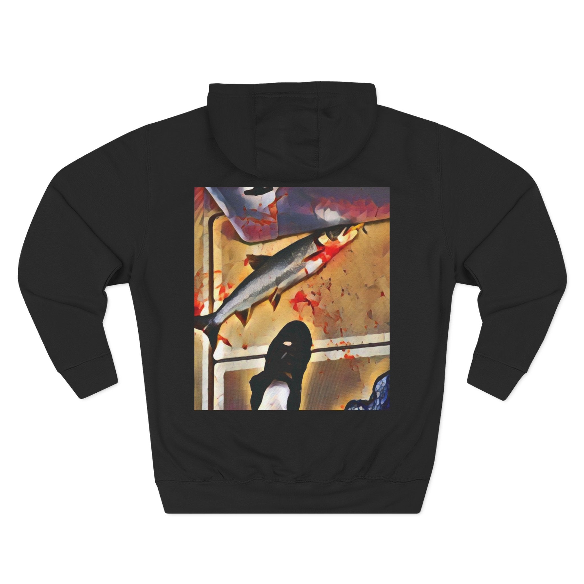 Catch and Keep Three-Panel Fleece Hoodie
