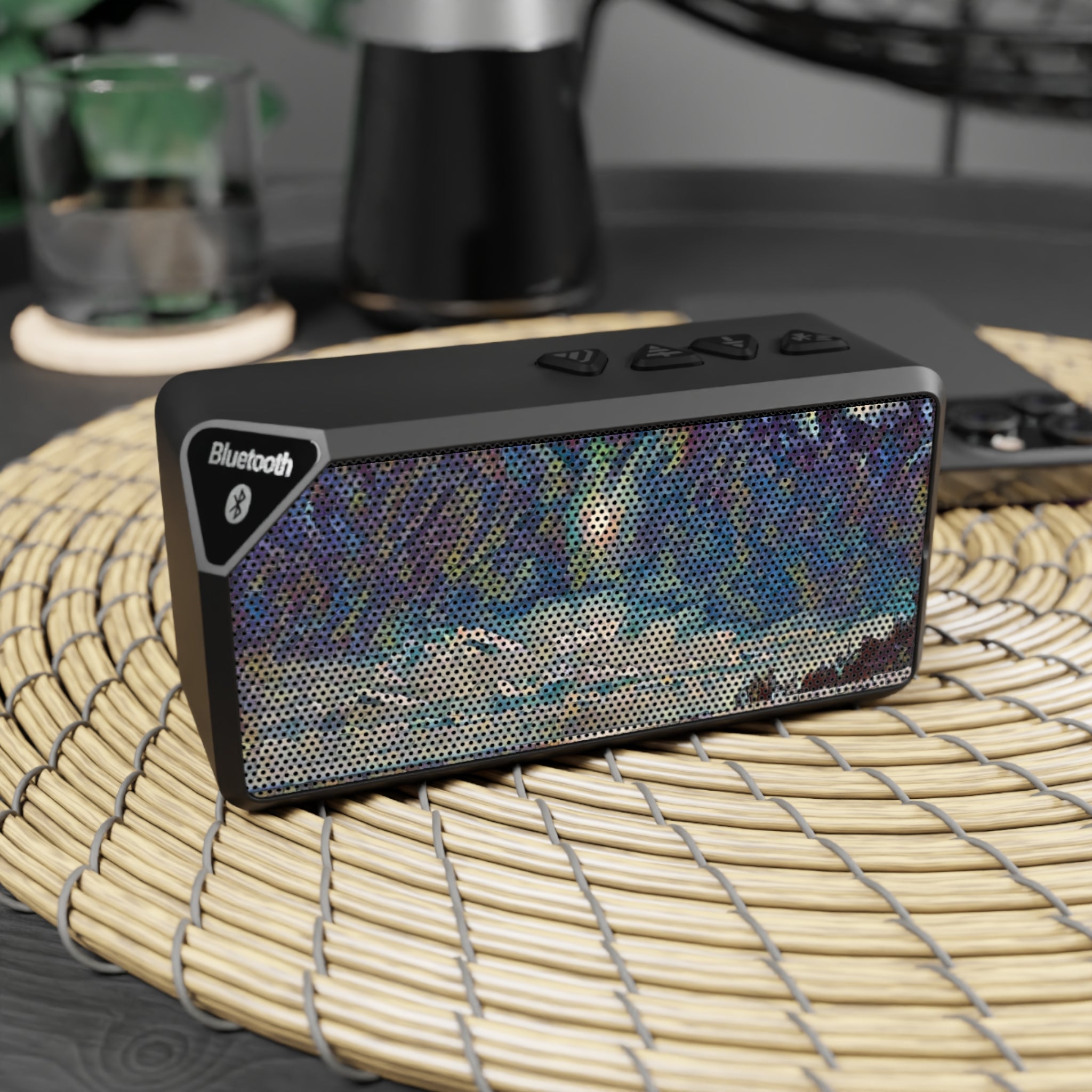 Shimmering Shore of Lake Superior Bluetooth Speaker