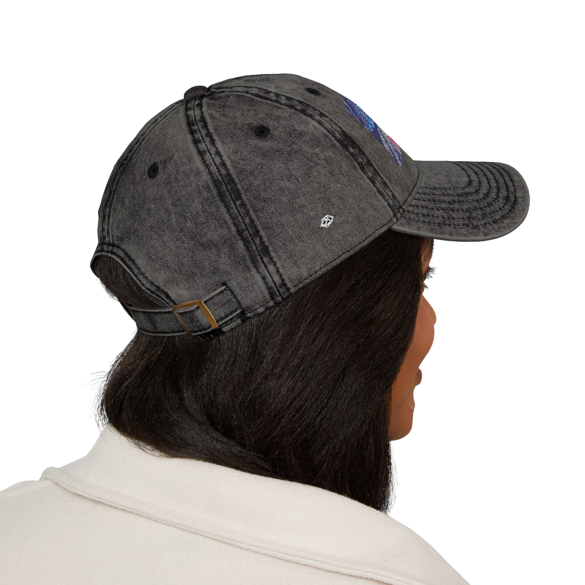 Neon Hunter Vintage Embroidered Cap