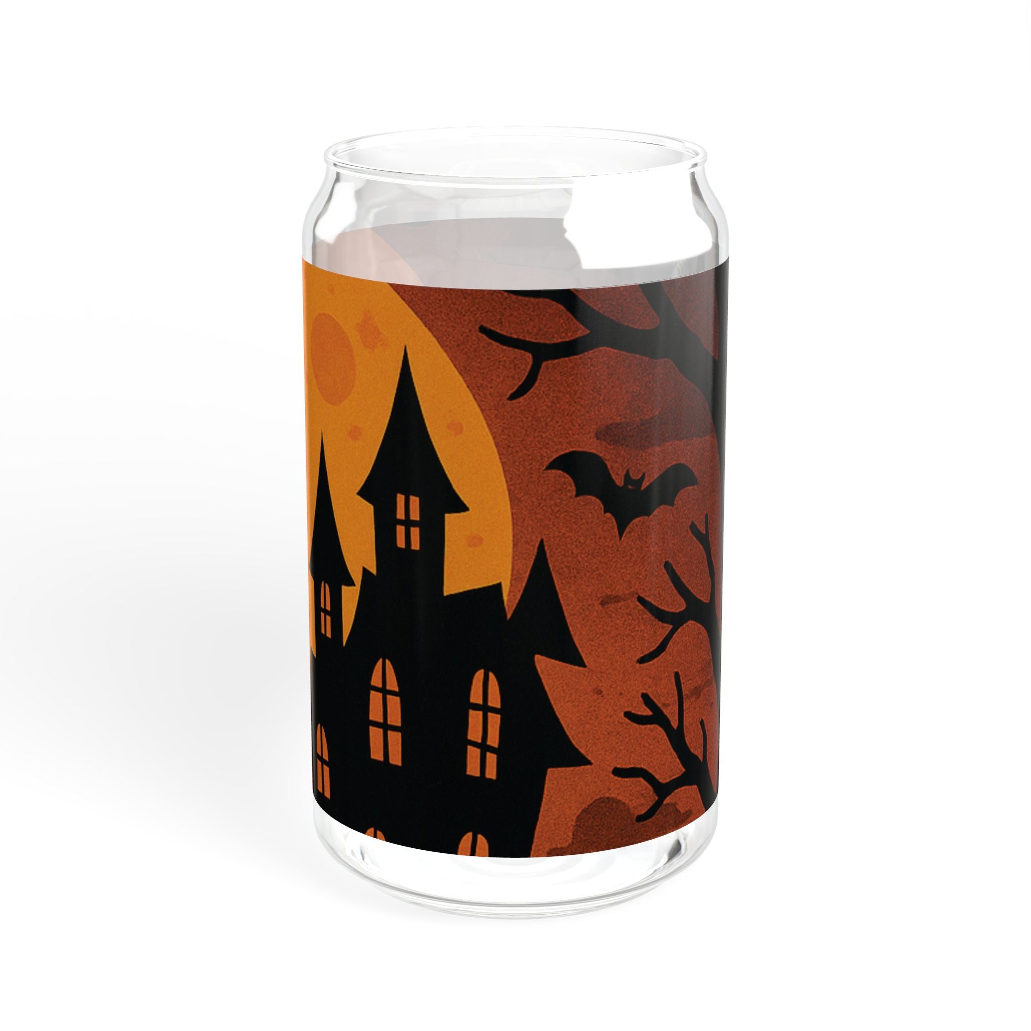 Halloween-Themed Sipper Glass