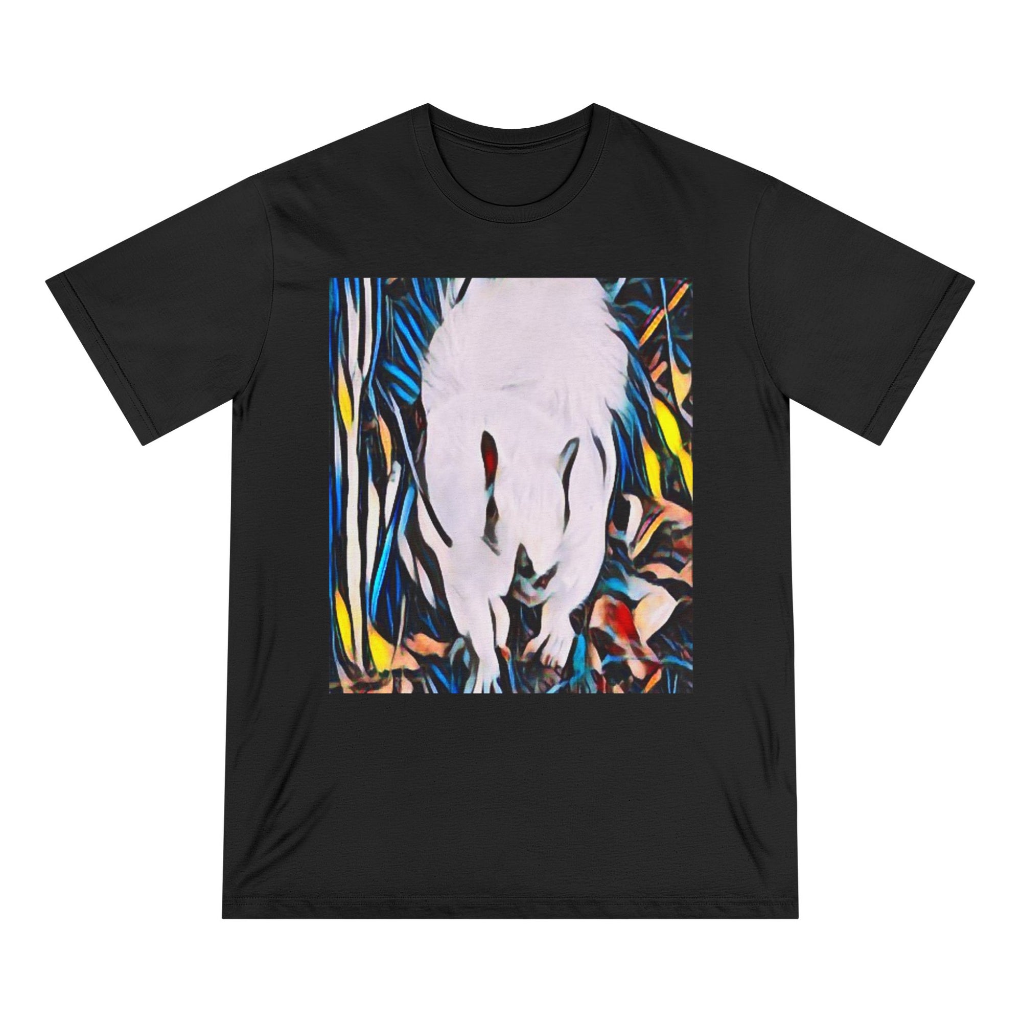 Organic Artistic T-Shirt, Eco-Friendly Tee, Nature-Inspired Shirt, Casual Wear, Gift for Art Lovers