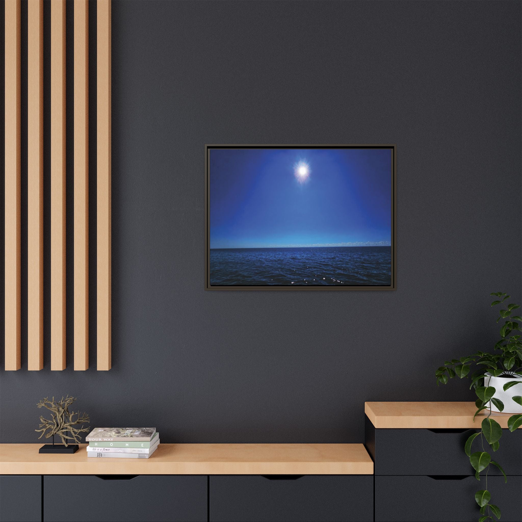 Celestial Reflection Canvas Wall Art