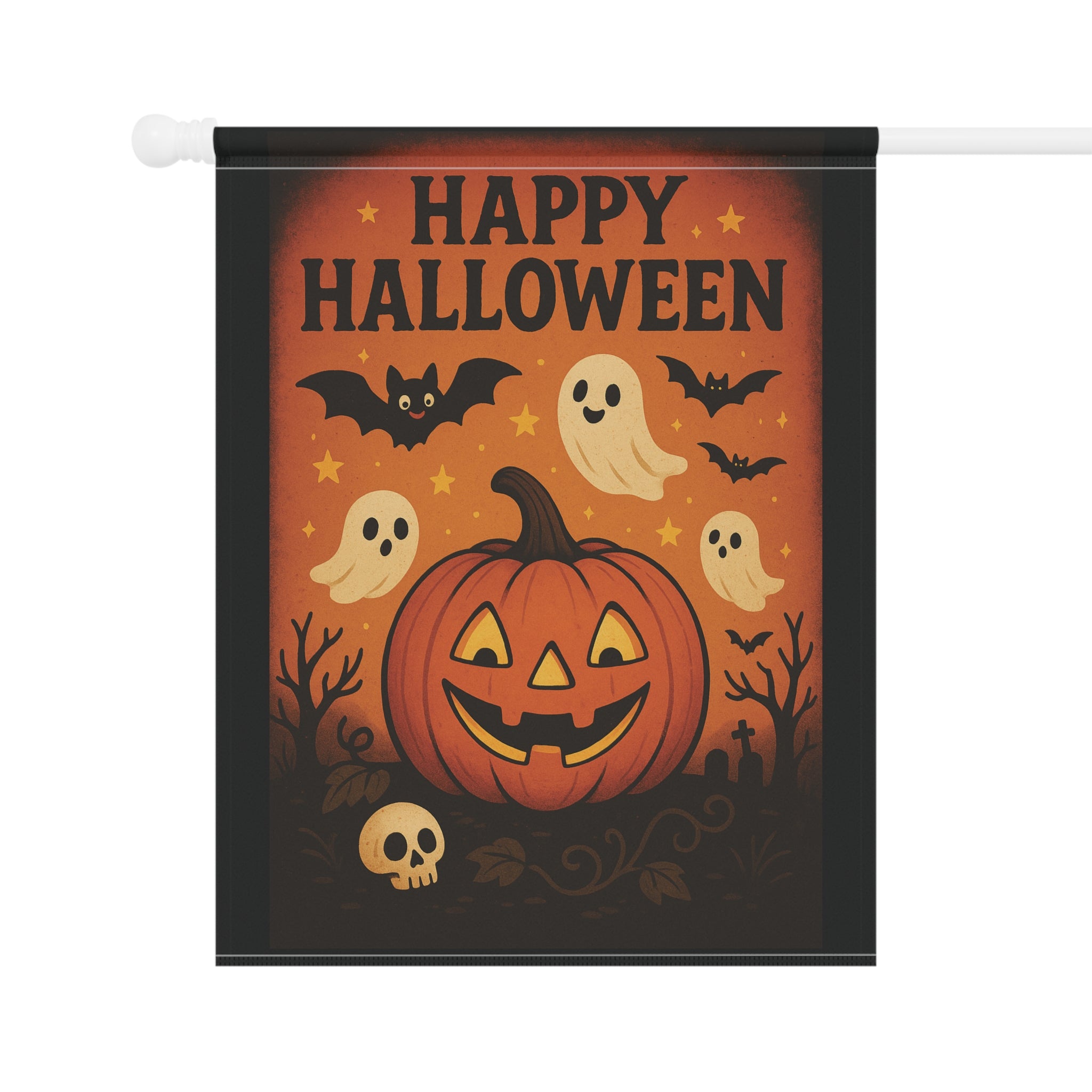 Halloween Garden Banner