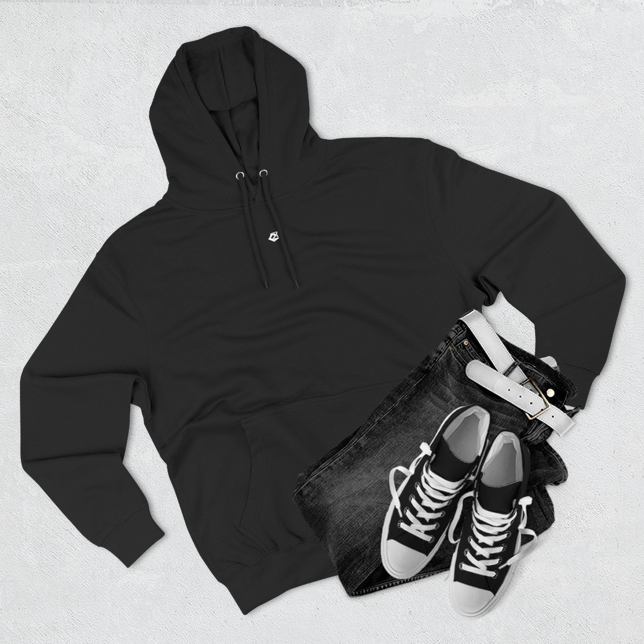 The Beautiful Lie and the Painful Truth Three-Panel Hoodie